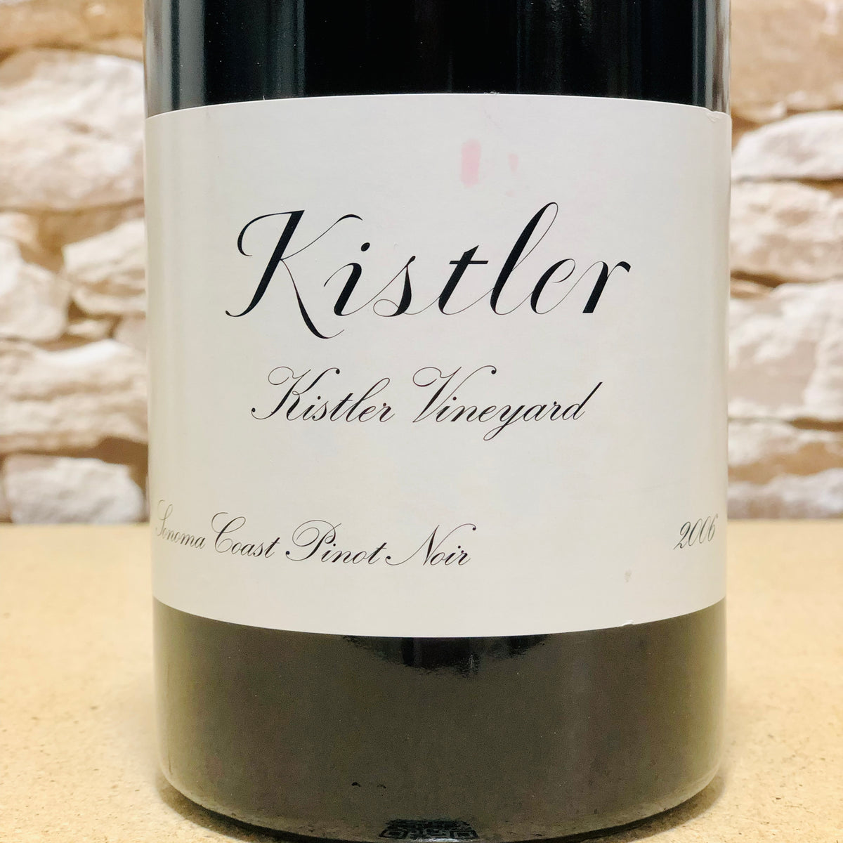 Kistler, Sonoma Coast, Kistler Vineyard, Pinot Noir 2006 – CHAPTER 4 ...