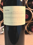 Arietta, Napa Valley, Hudson Vineyard, H Block, Red 2001