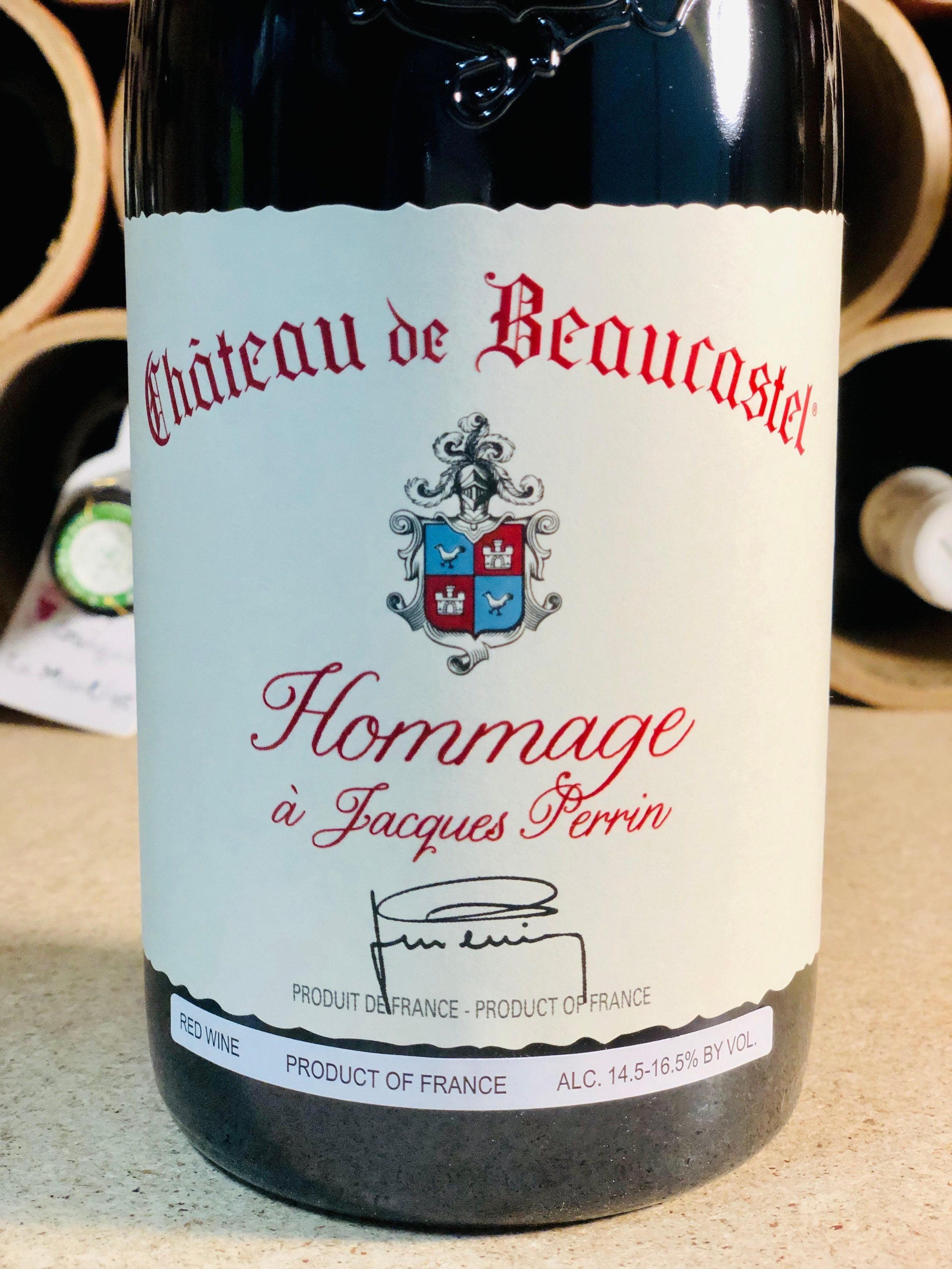 Beaucastel, Chateauneuf-du-Pape, Hommage a Jacques Perrin 2013
