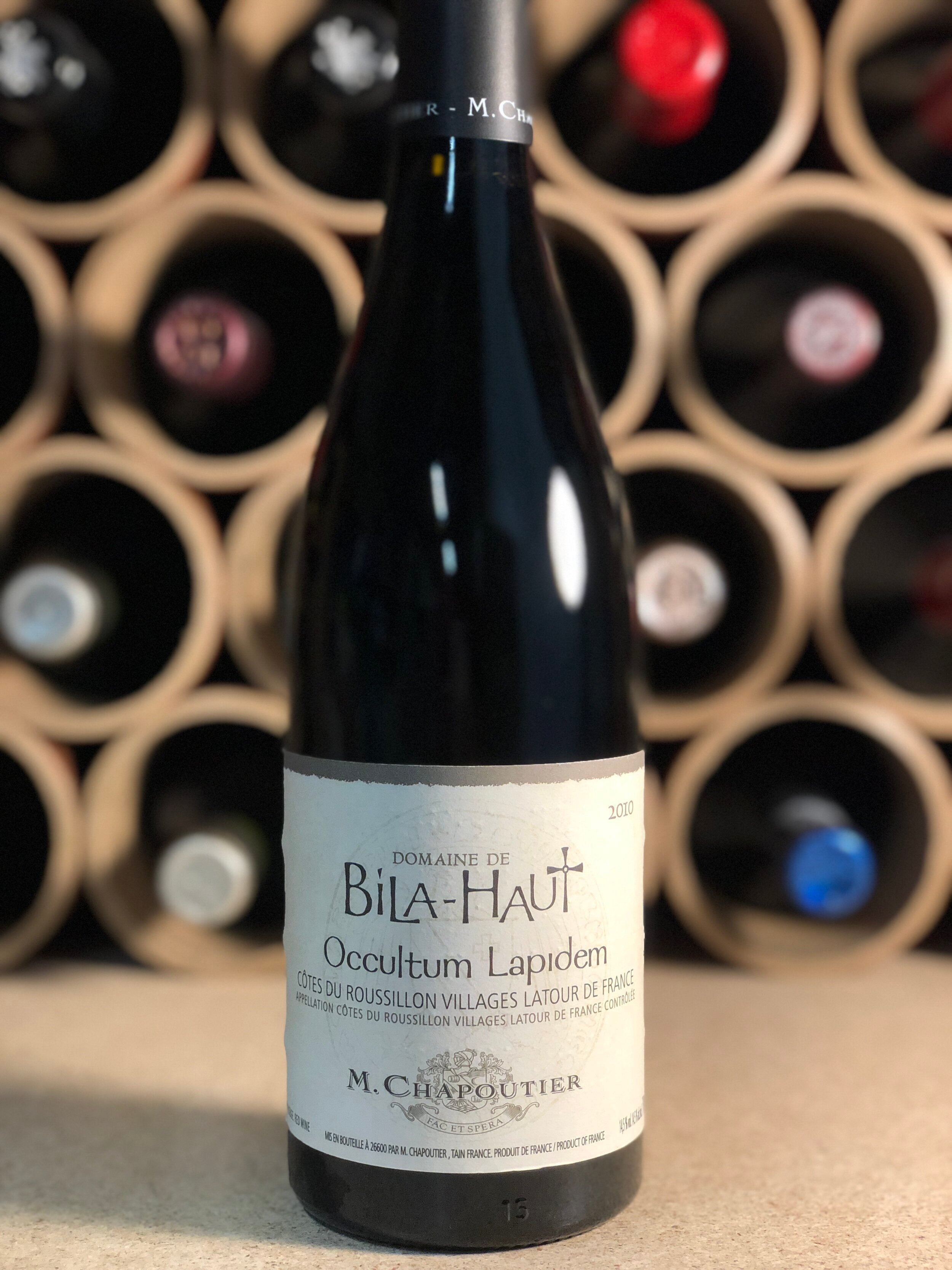 Domaine de Bila-Haut (Chapoutier), Occultum Lapidem, Cotes du Roussillon Villages 2010