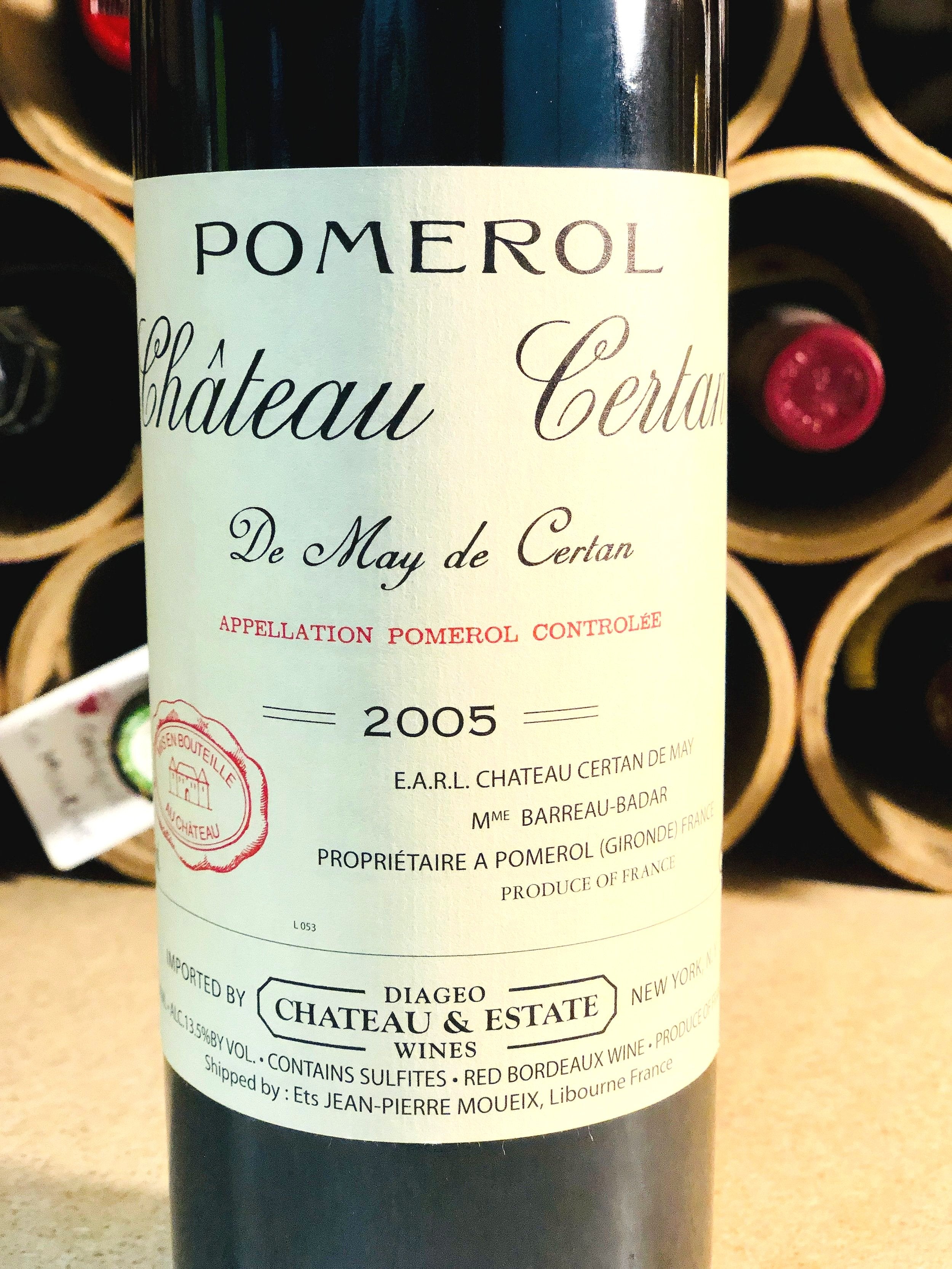Certan de May, Pomerol 2005