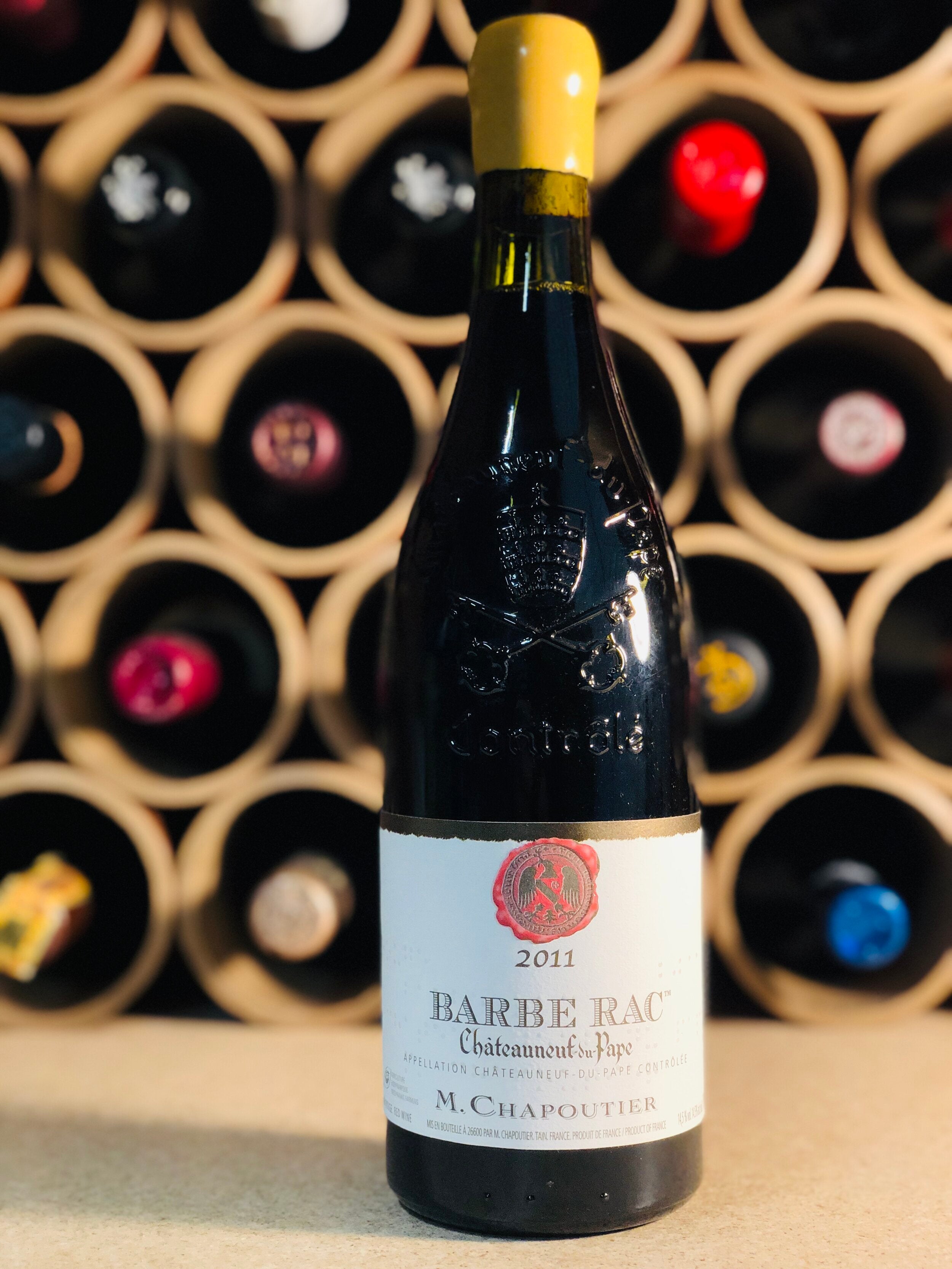 Chapoutier, Chateauneuf-du-Pape, Barbe Rac 2011