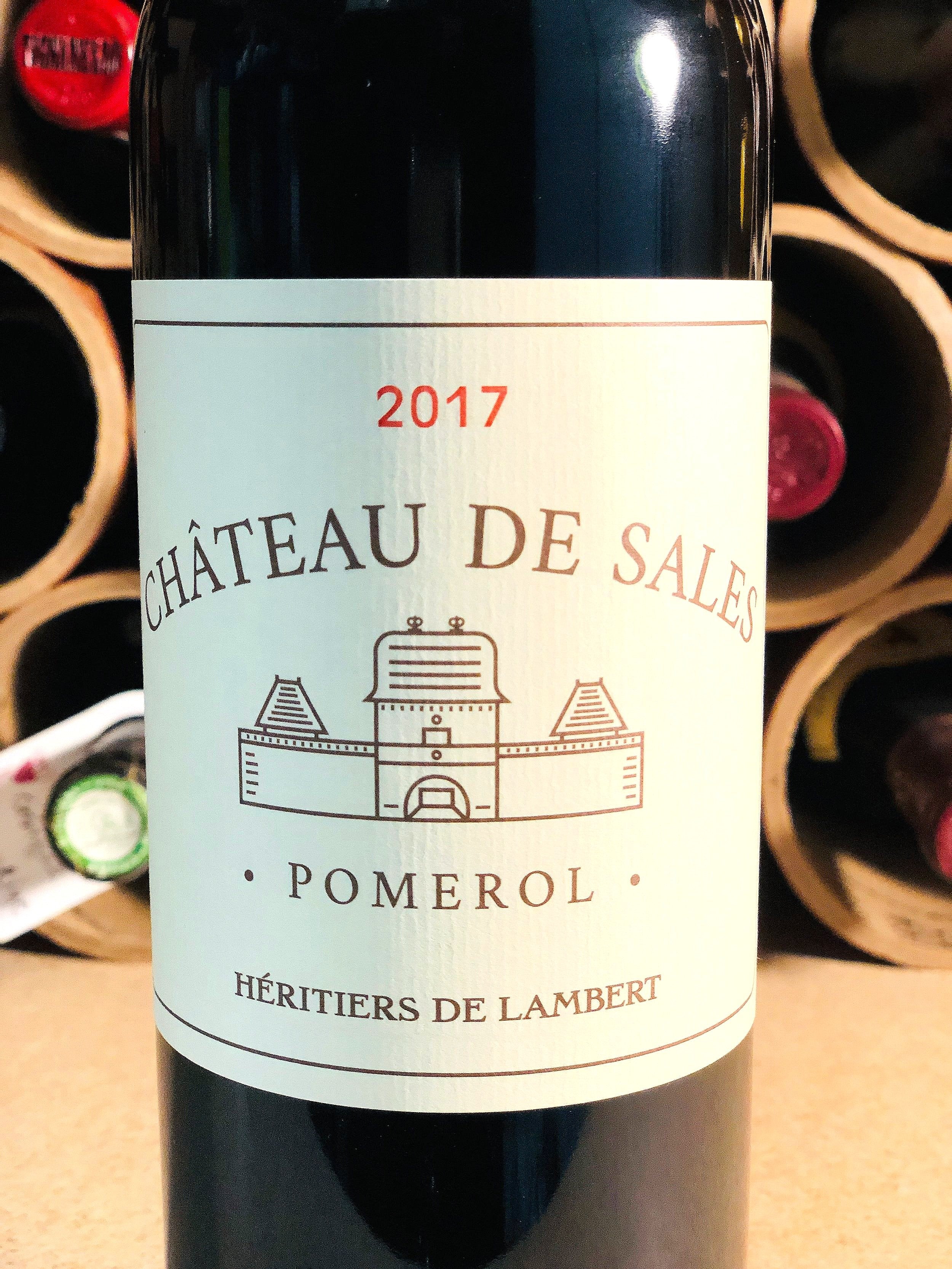 Chateau de Sales, Pomerol 2017