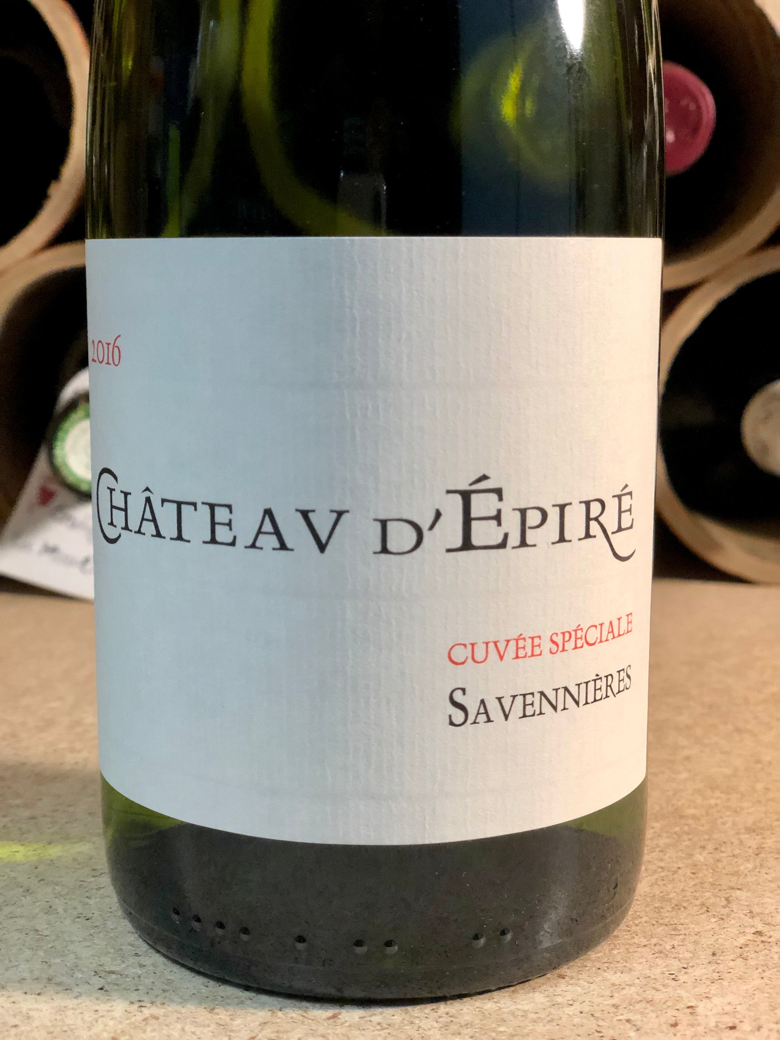 Chateau d'Epire, Savennieres, Cuvee Speciale 2016
