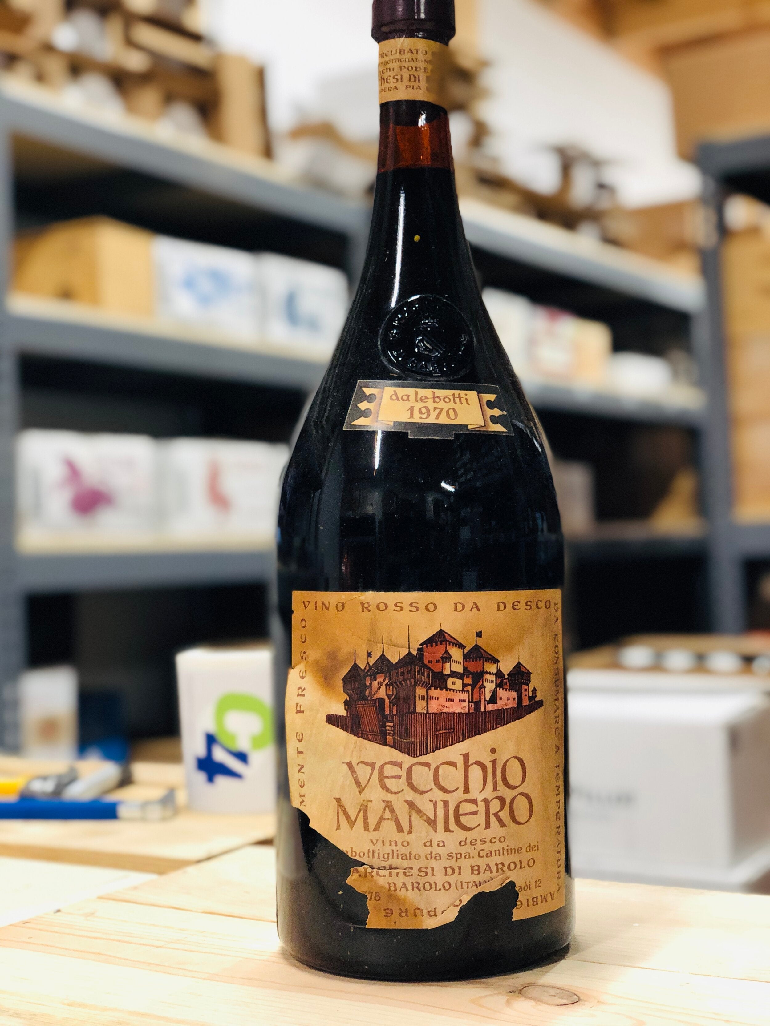 Marchesi di Barolo "Vecchio Maniero" Barolo 1970 (3L)