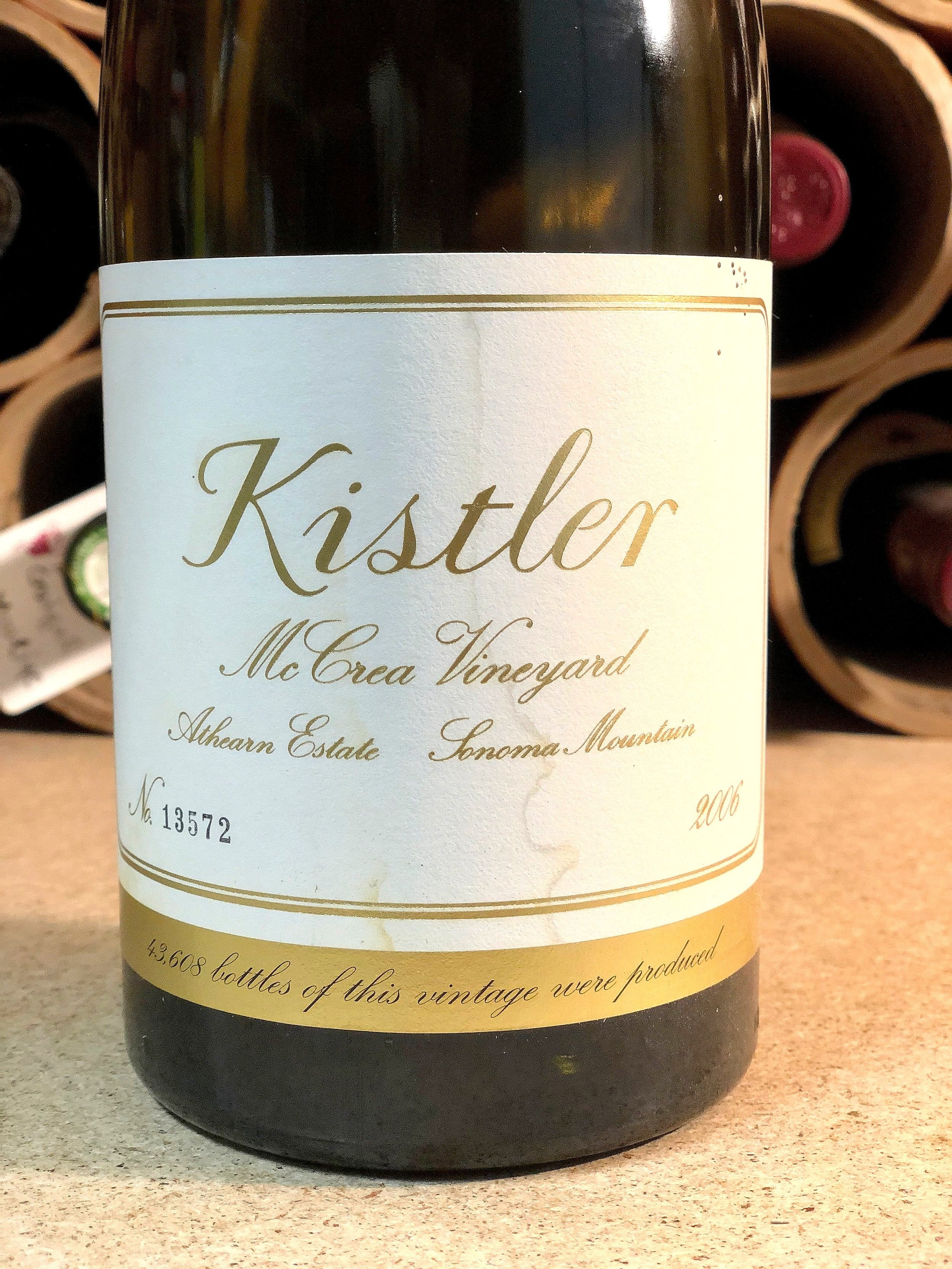 Kistler, Sonoma Mountain, McCrea Vineyard, Chardonnay 2006
