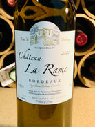 Chateau La Rame, Bordeaux Blanc Sec 2020