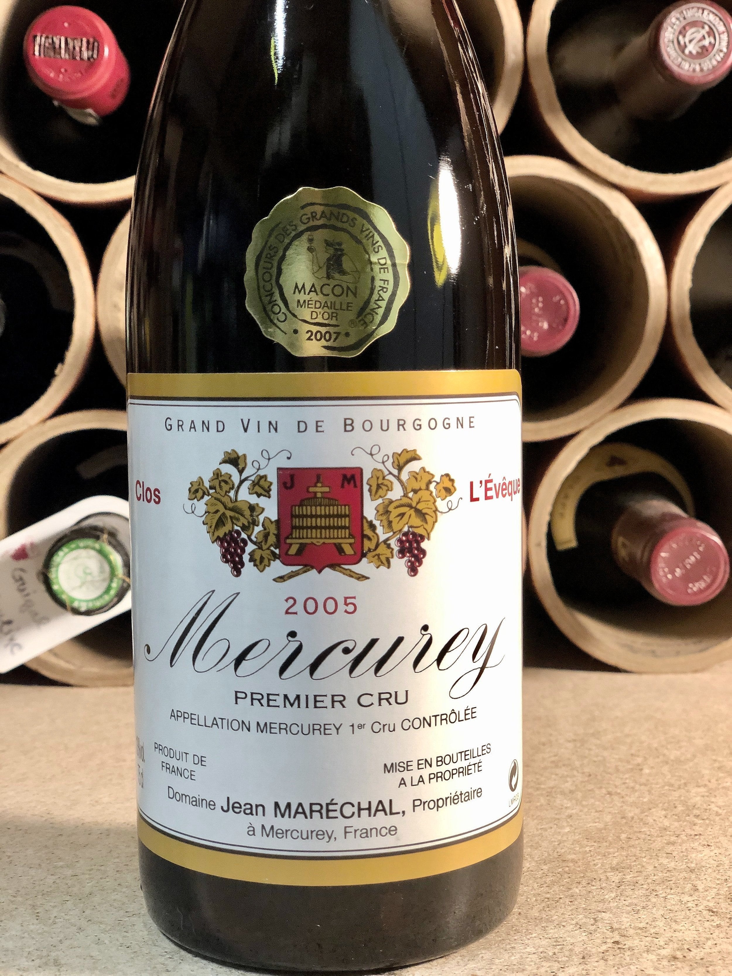 Jean Marechal, Mercurey, Clos l'Eveque 2005