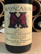 Mayacamas, Napa Valley, Mt. Veeder, Cabernet Sauvignon 1982 (BN)