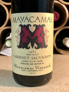 Mayacamas, Napa Valley, Mt. Veeder, Cabernet Sauvignon 1983 (HS)