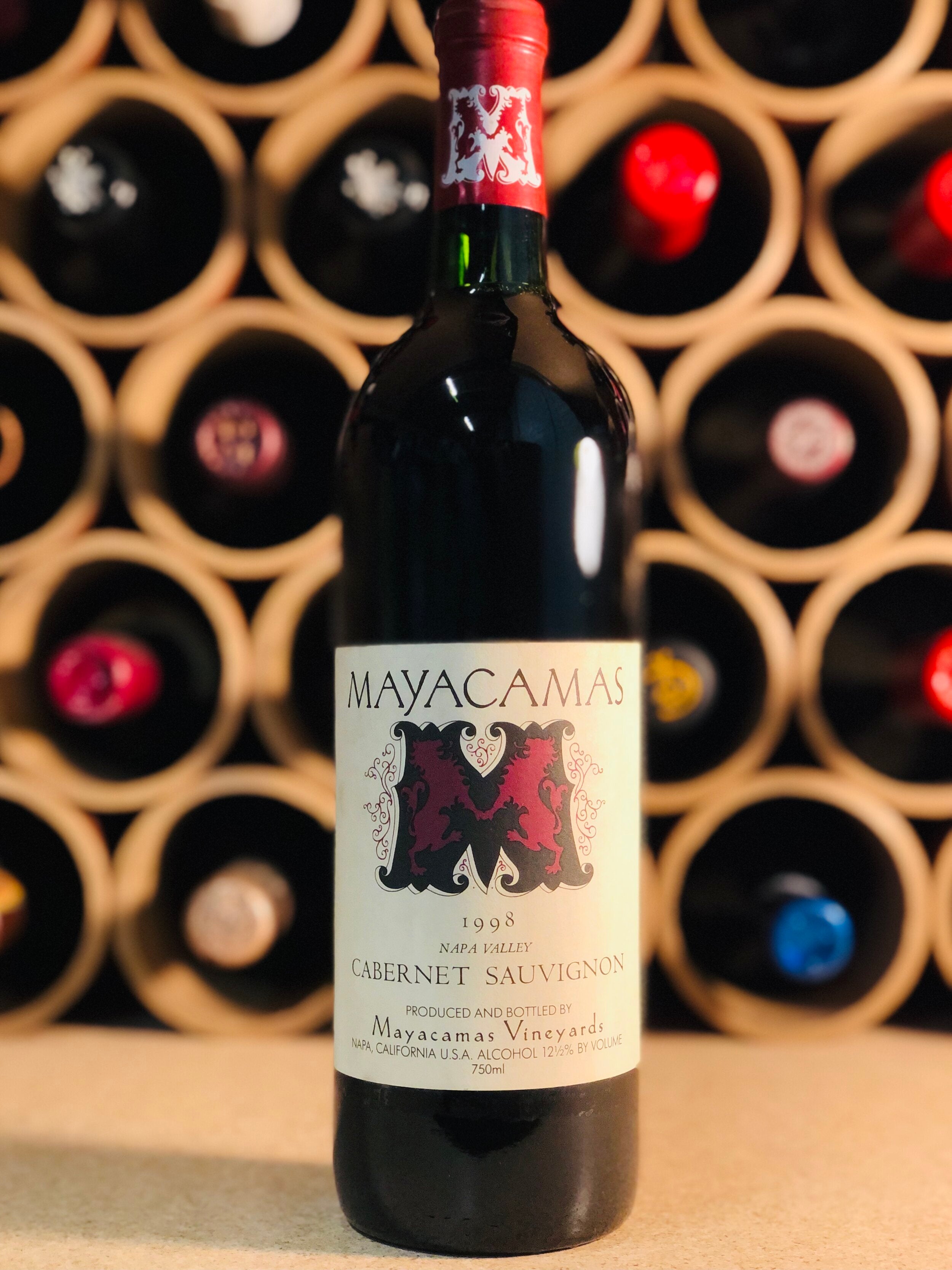 Mayacamas, Napa Valley, Mt. Veeder, Cabernet Sauvignon 1998