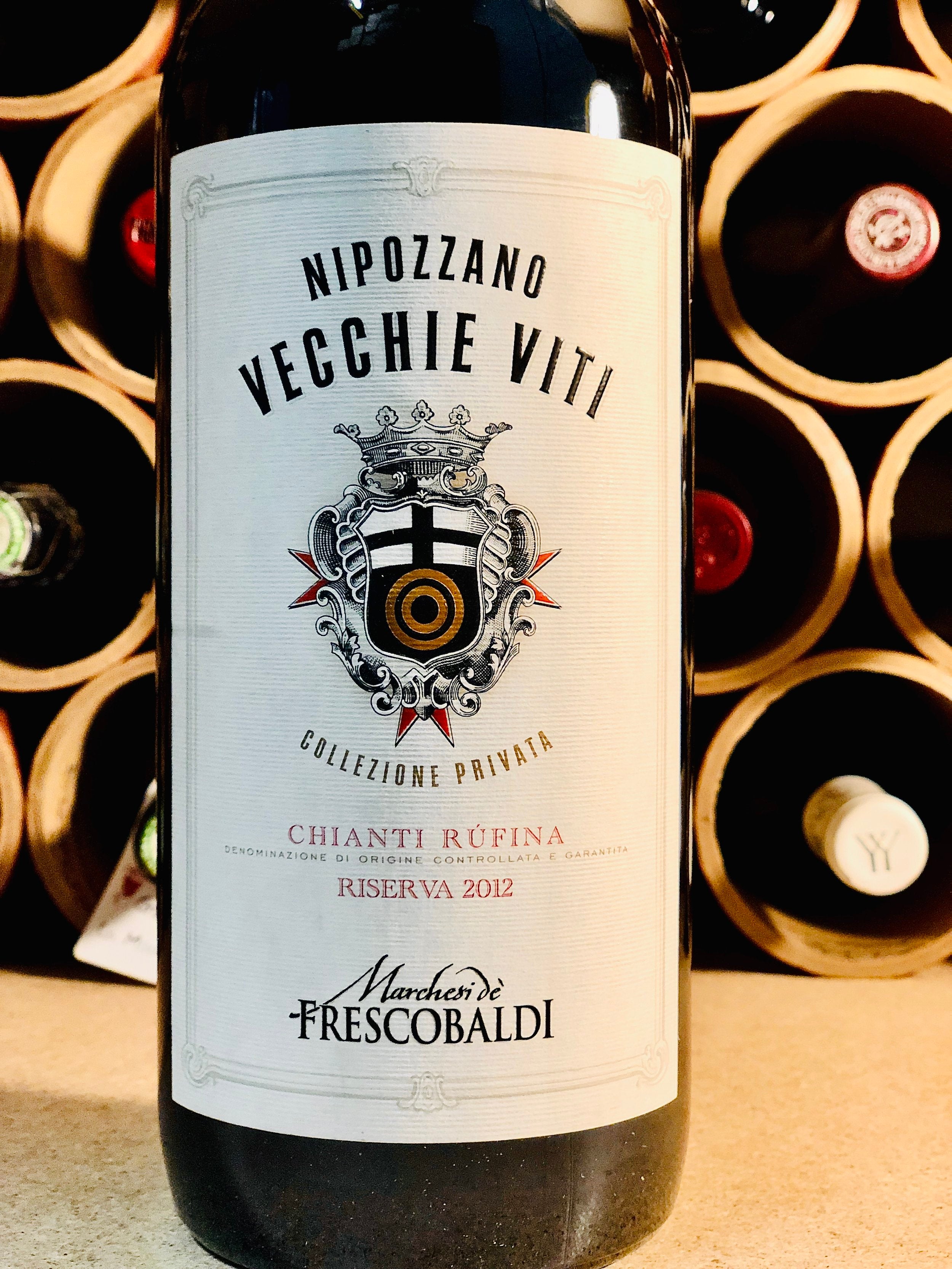 Frescobaldi Castello di Nipozzano, Chianti Rufina, Vecchie Viti, Riserva 2012 (1.5L)