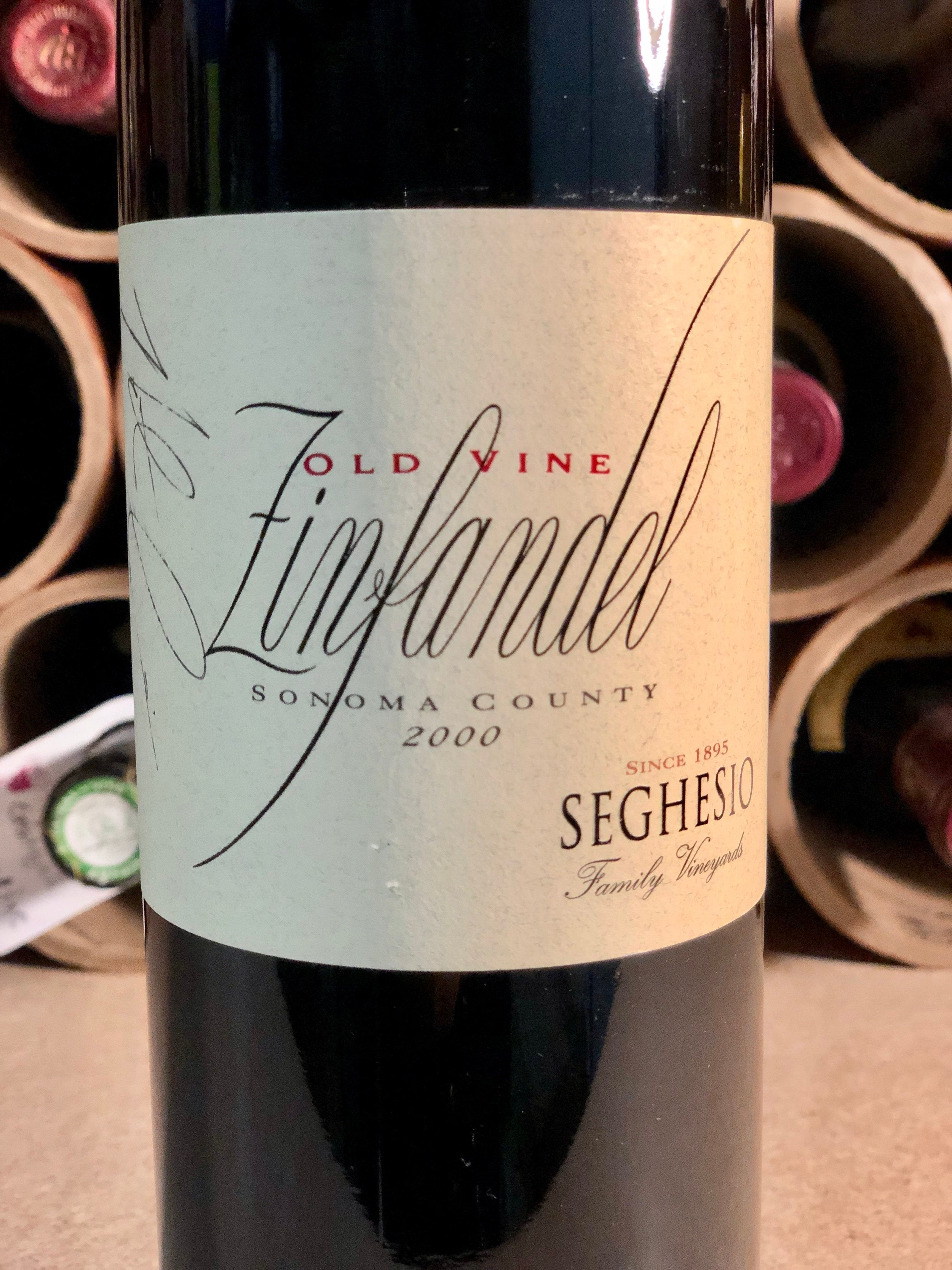 Seghesio, Sonoma County, Old Vine Zinfandel 2000
