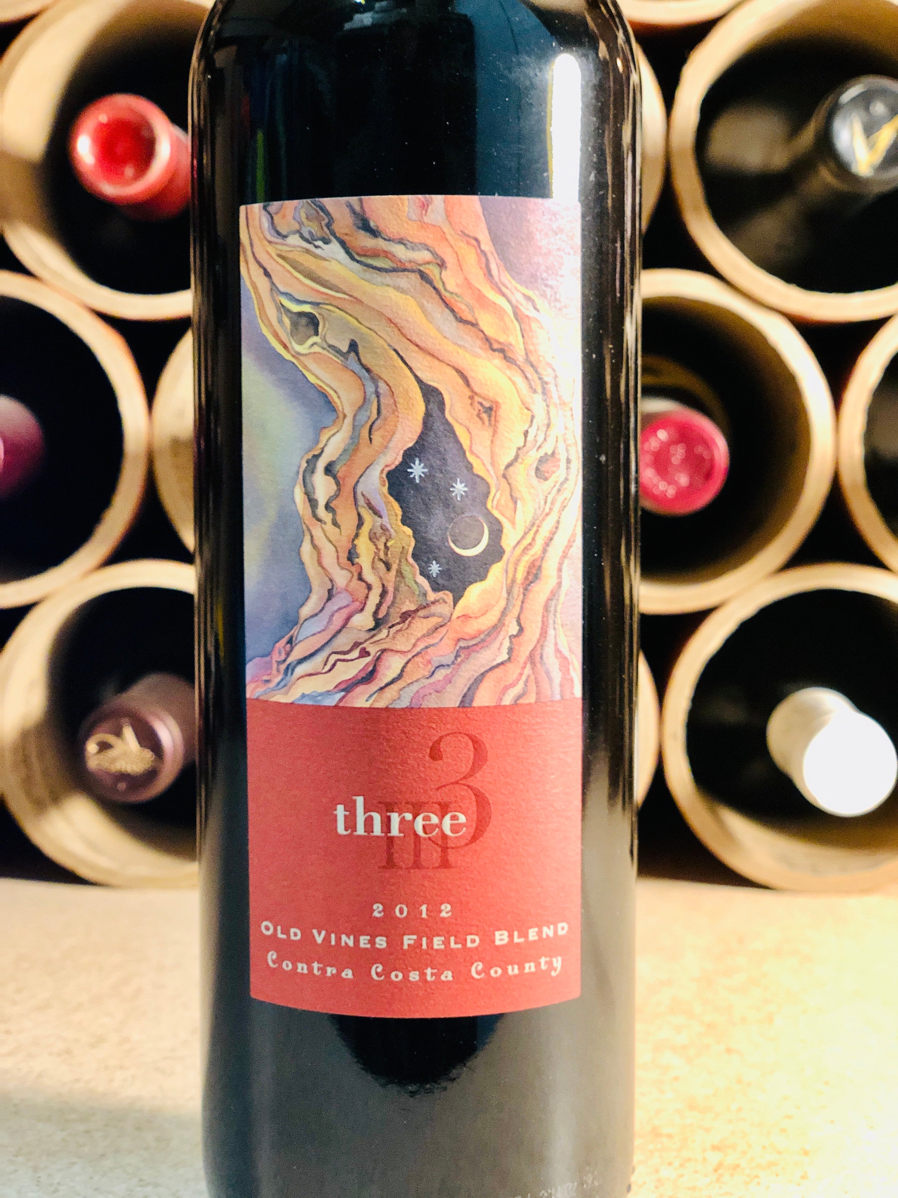 Three, Conta Costa County, Old Vines Field Blend 2012 