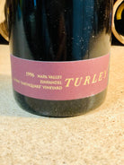 Turley, Napa Valley, Moore Earthquake Vineyard, Zinfandel 1996