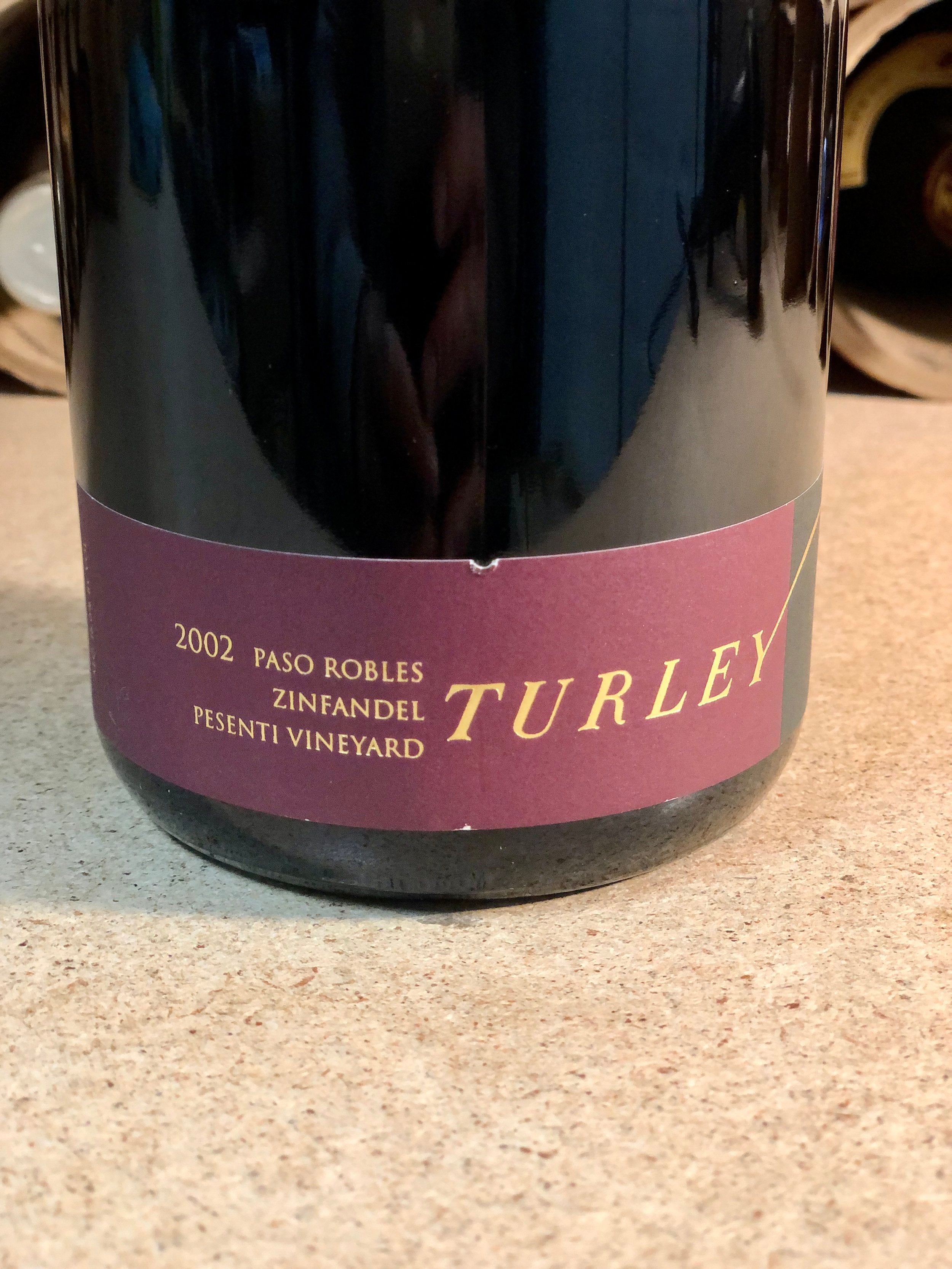 Turley, Paso Robles, Pesenti Vineyard, Zinfandel 2002