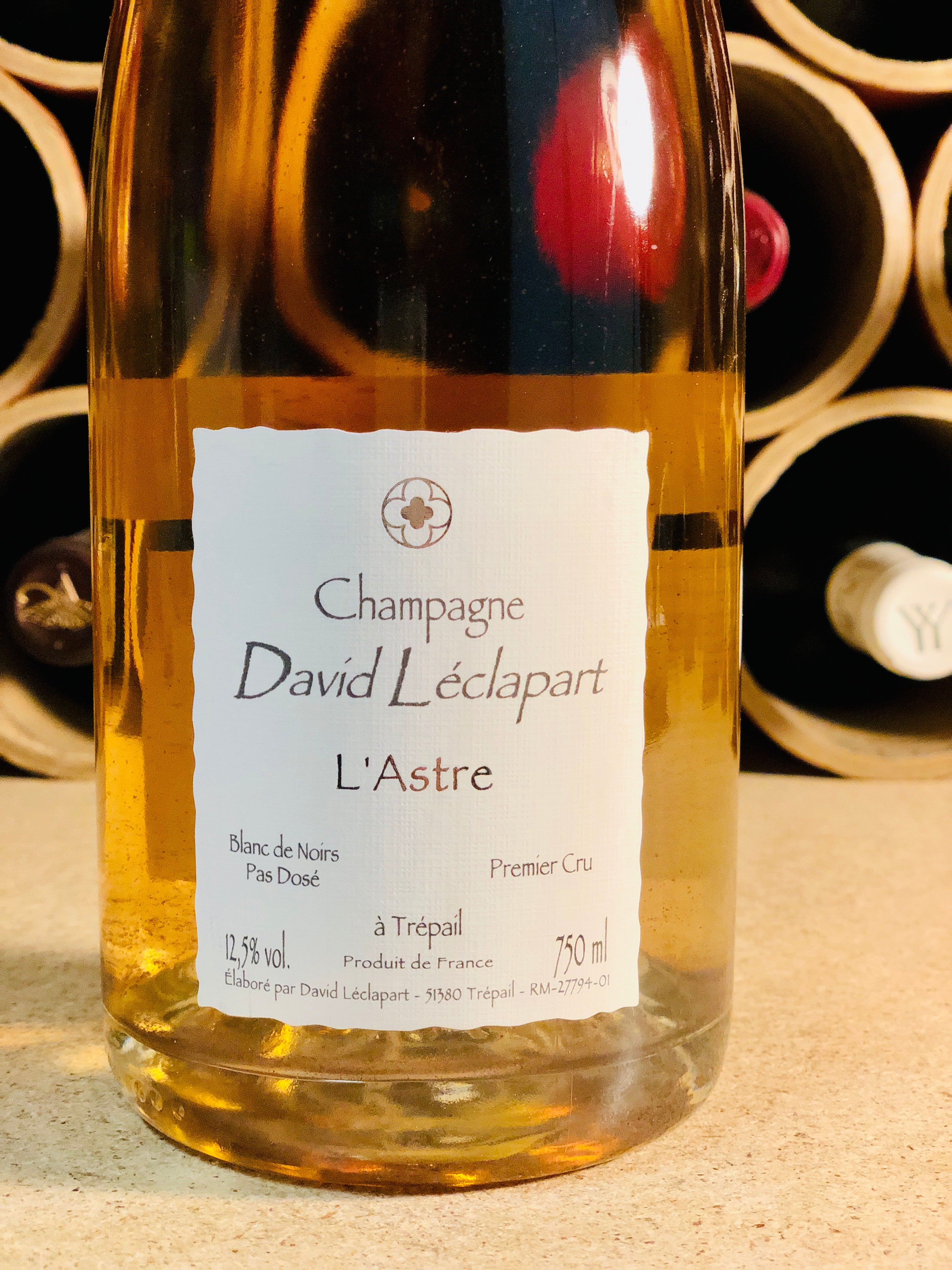 David Leclapart L Astre Blanc de Noirs Premier Cru Brut NV