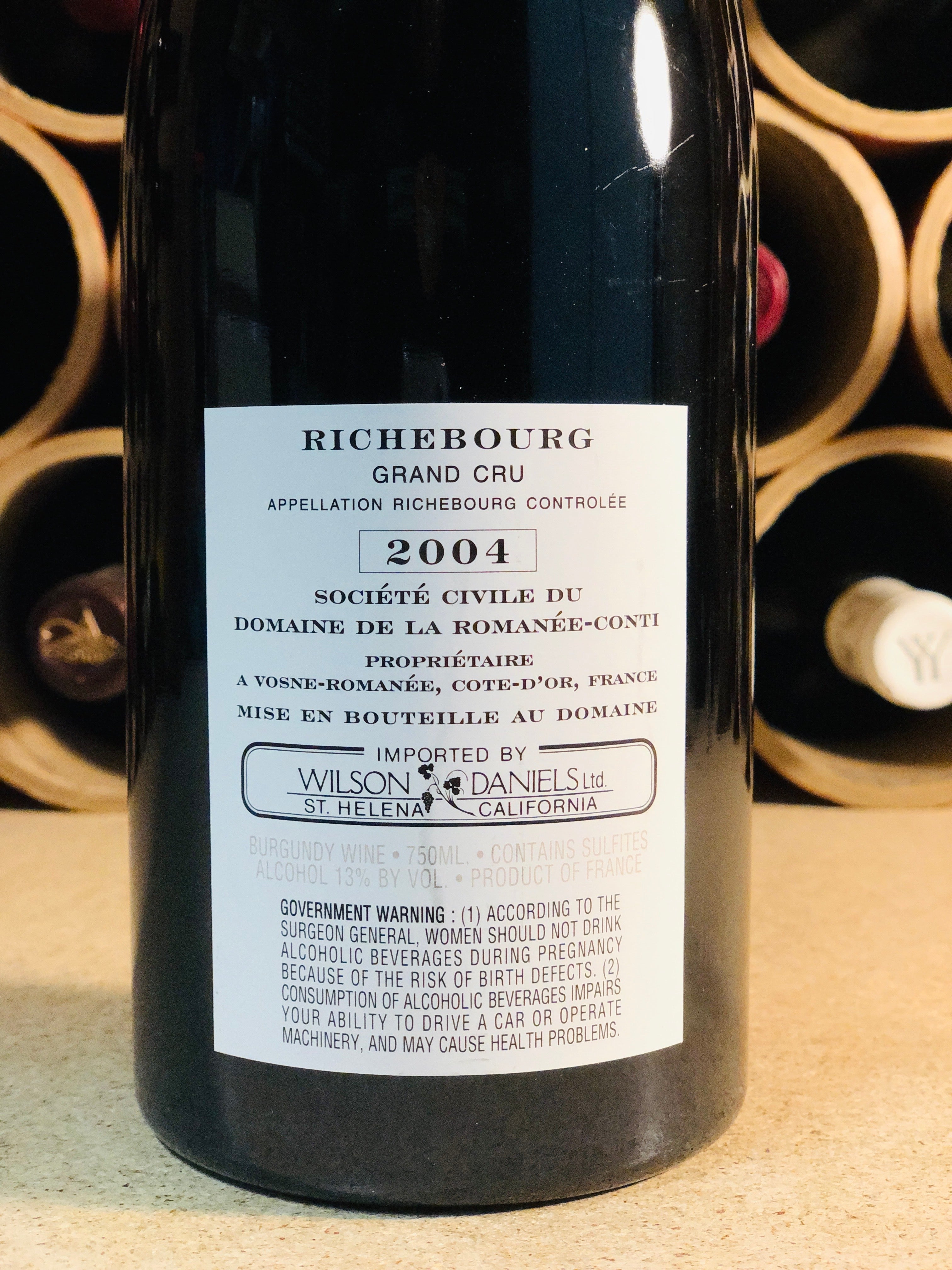 Domaine de la Romanee Conti, Richebourg 2004