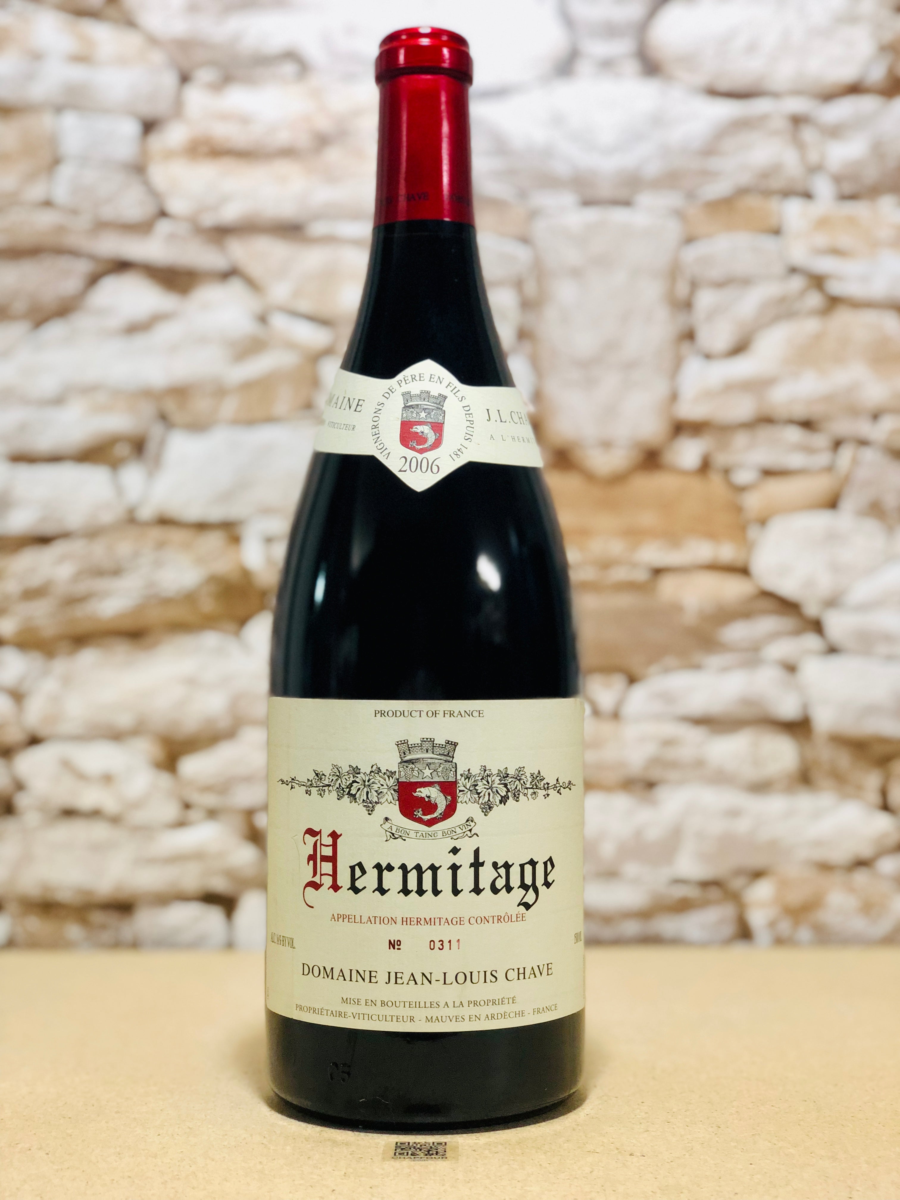 Jean-Louis Chave, Hermitage 2001 (1.5L) – CHAPTER 4 | FINE +
