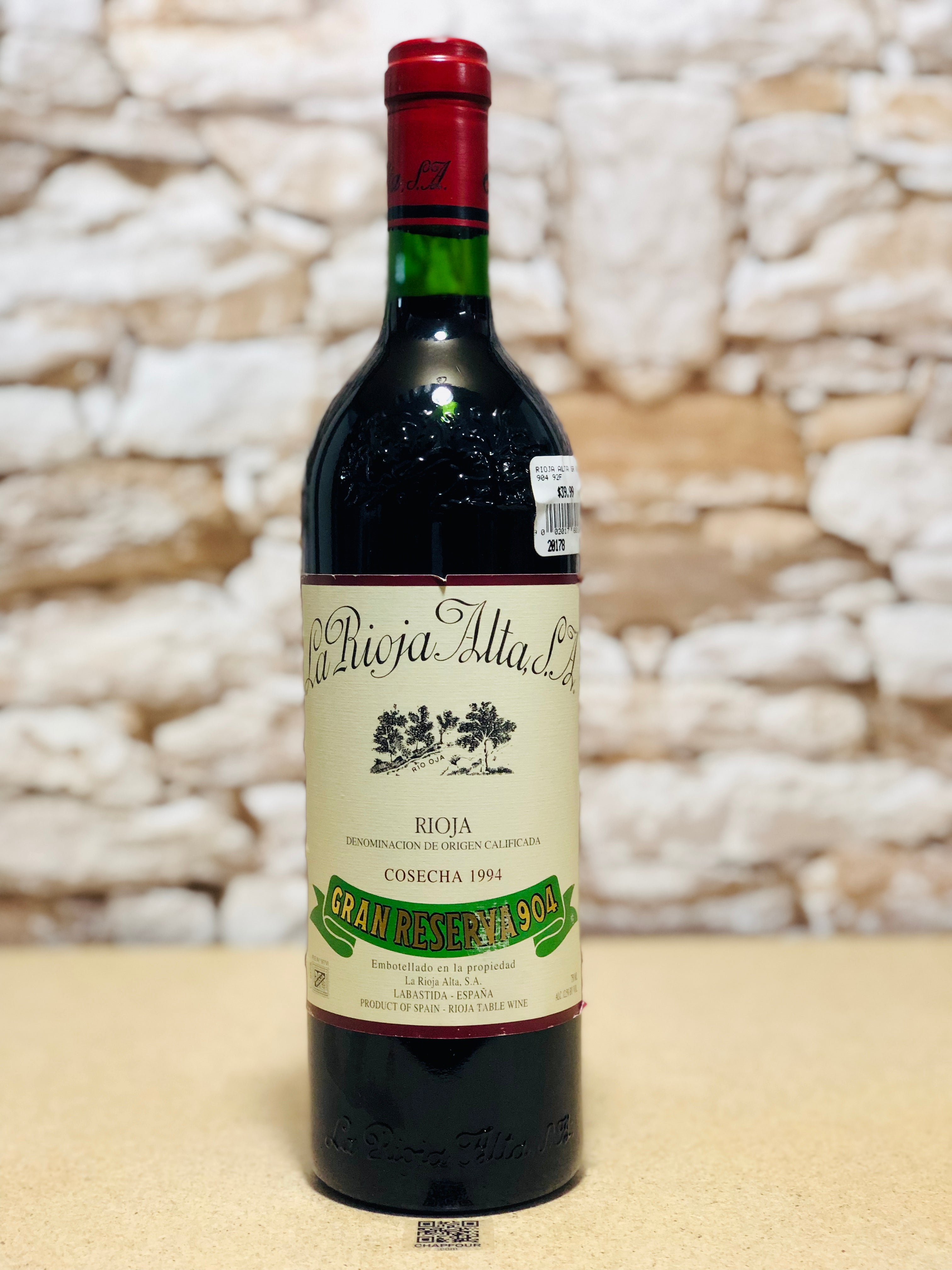La Rioja Alta Gran Reserva 904 – Del Duero Wines