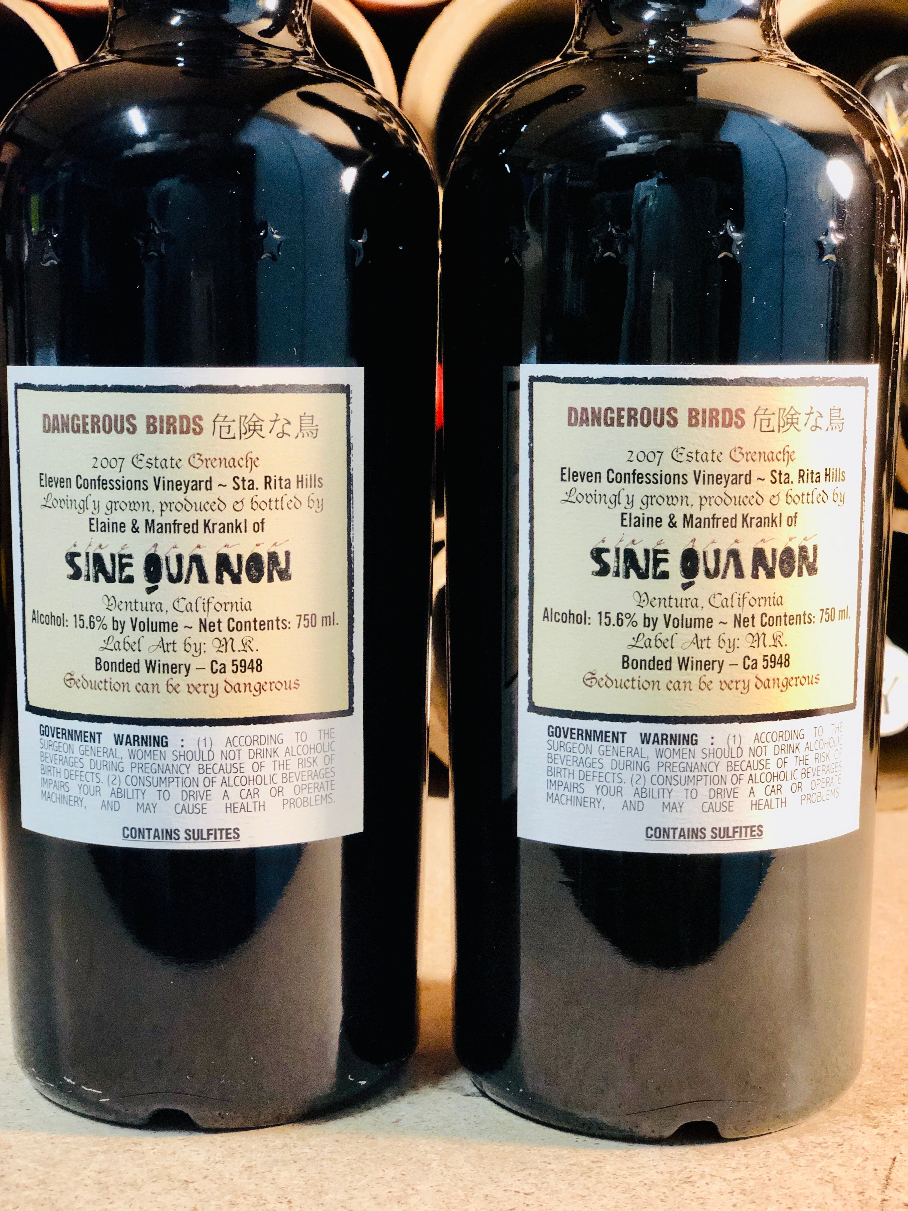 Sine Qua Non, Dangerous Birds 2007 – CHAPTER 4 | FINE + RARE