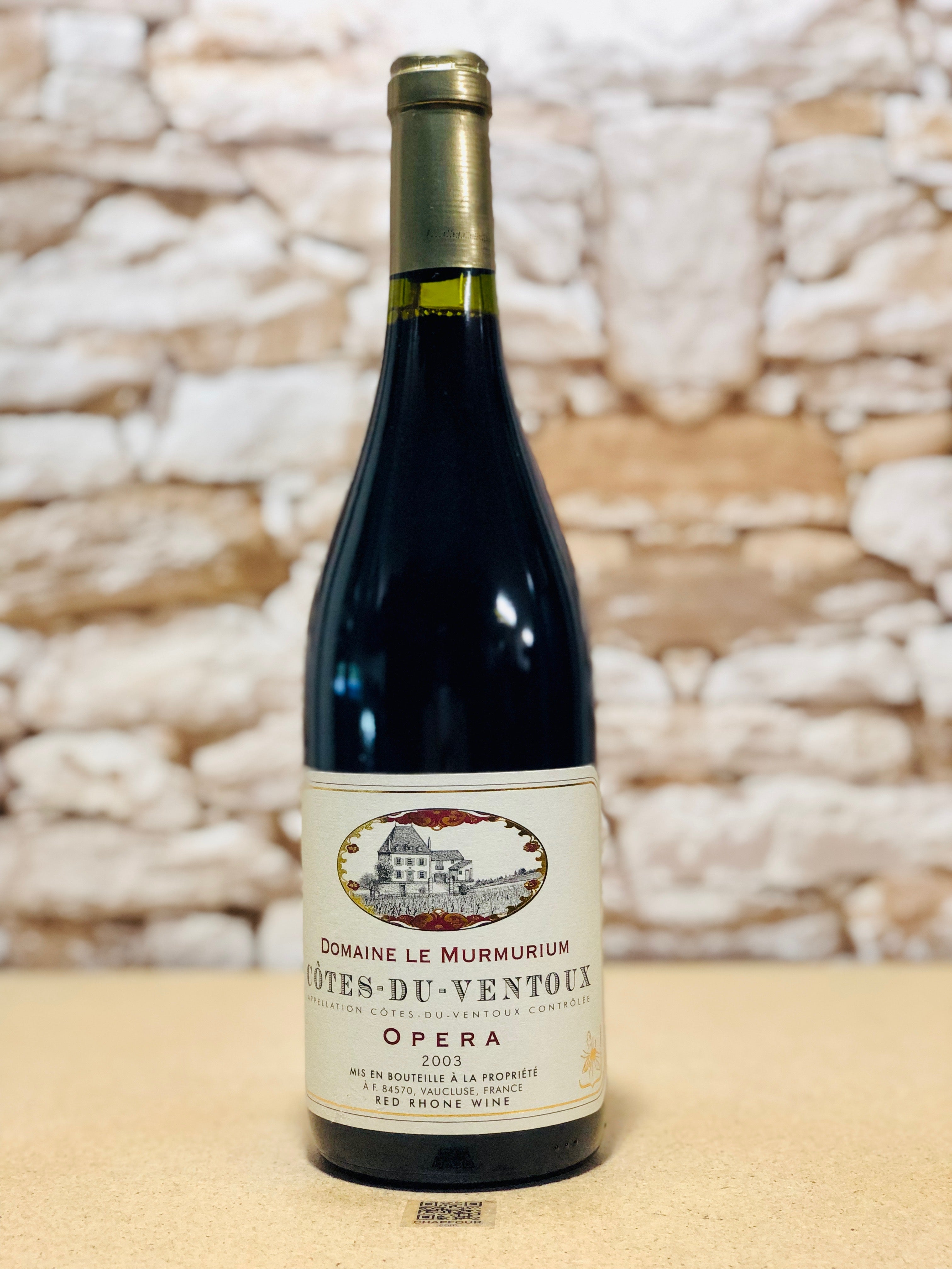 Domaine le Murmurium, Cotes du Ventoux, Opera 2003