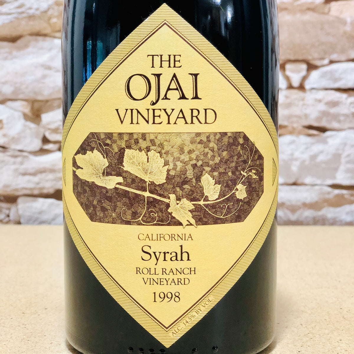 The Ojai Vineyard, Santa Barbara County, Roll Ranch, Syrah 1998 [RARE ...