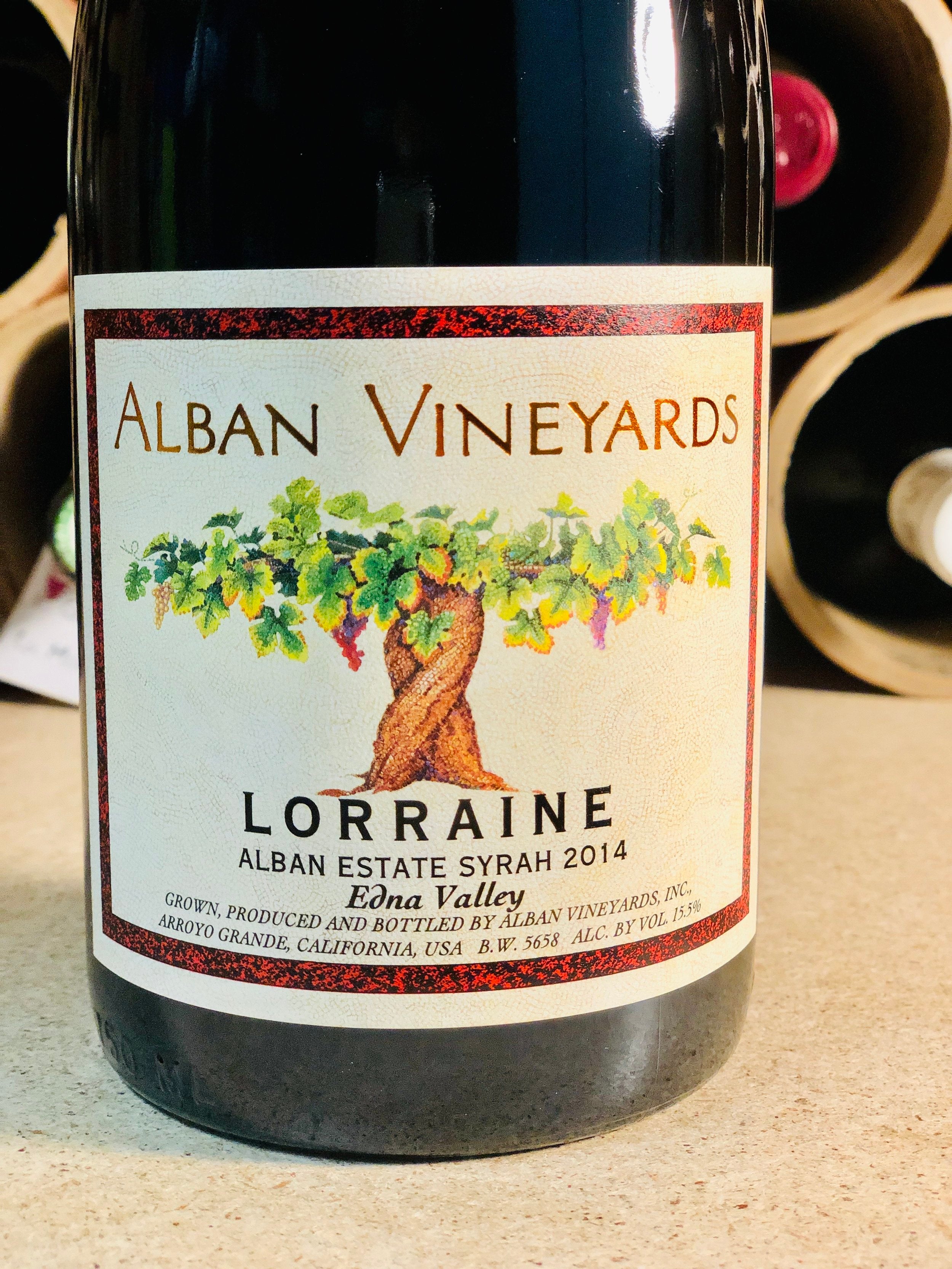 Alban Vineyards, Edna Valley, Lorraine Syrah 2014
