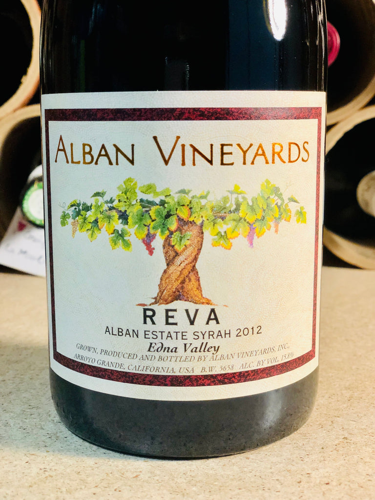 Alban Vineyards, Edna Valley, Reva, Estate Syrah 2012