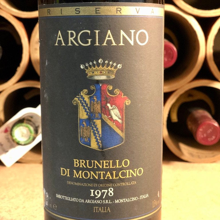 Argiano, Brunello Di Montalcino, Riserva 1978