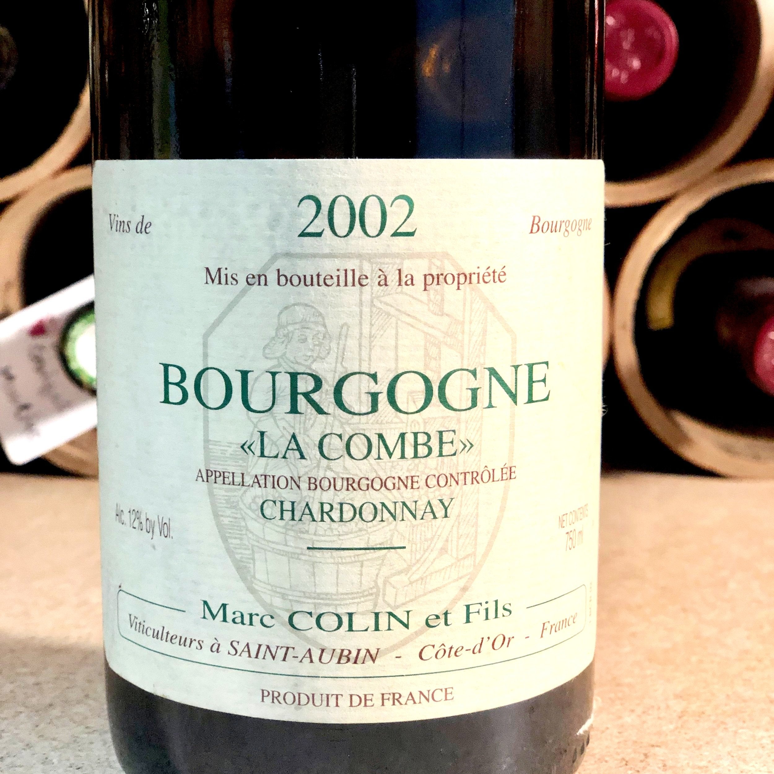 Marc Colin, Bourgogne Blanc, La Combe 2002
