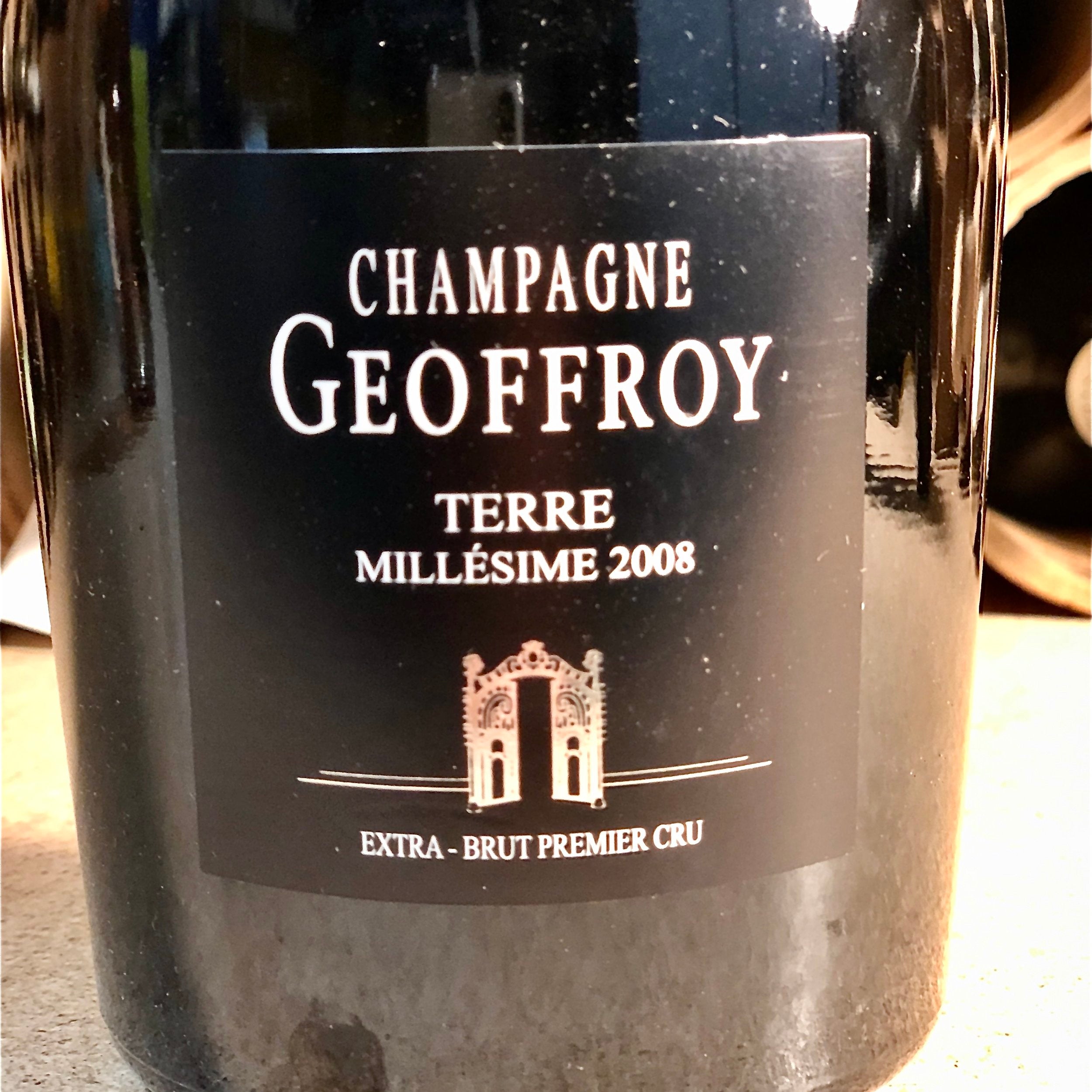 Rene Geoffroy, Champagne, Premier Cru, Terre Extra Brut 2008