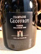 Rene Geoffroy, Champagne, Premier Cru, Terre Extra Brut 2008