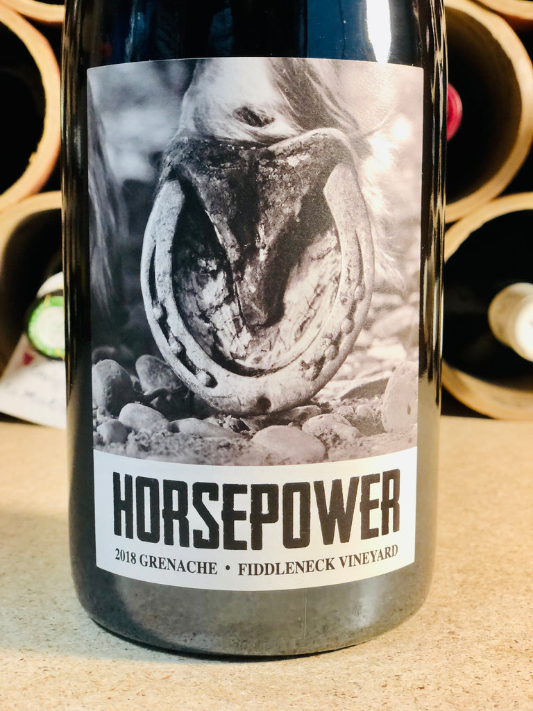 Horsepower Vineyards, Fiddleneck Vineyard, Grenache 2018