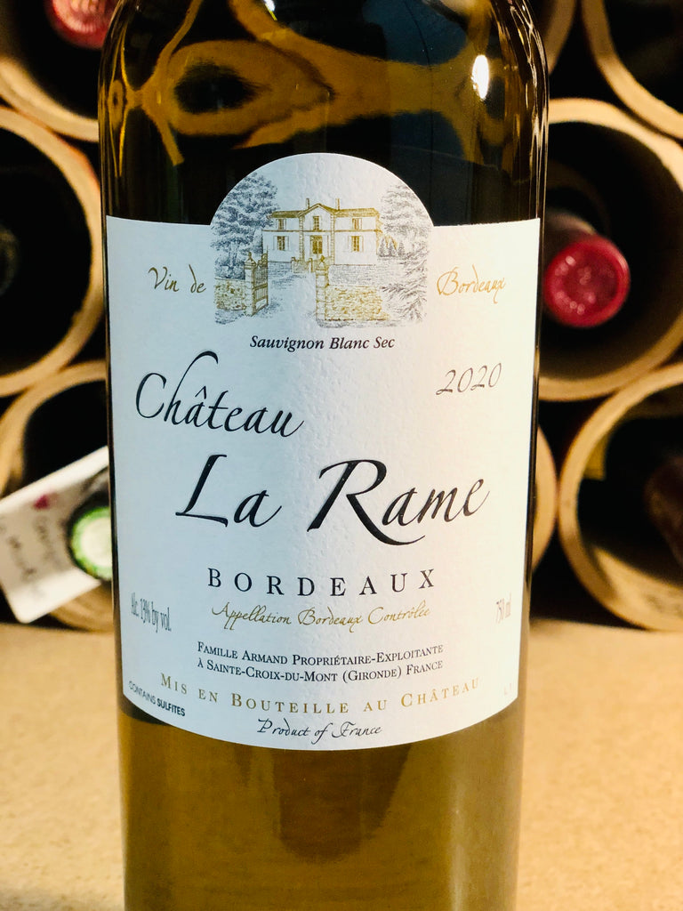 Chateau La Rame, Bordeaux Blanc Sec 2020
