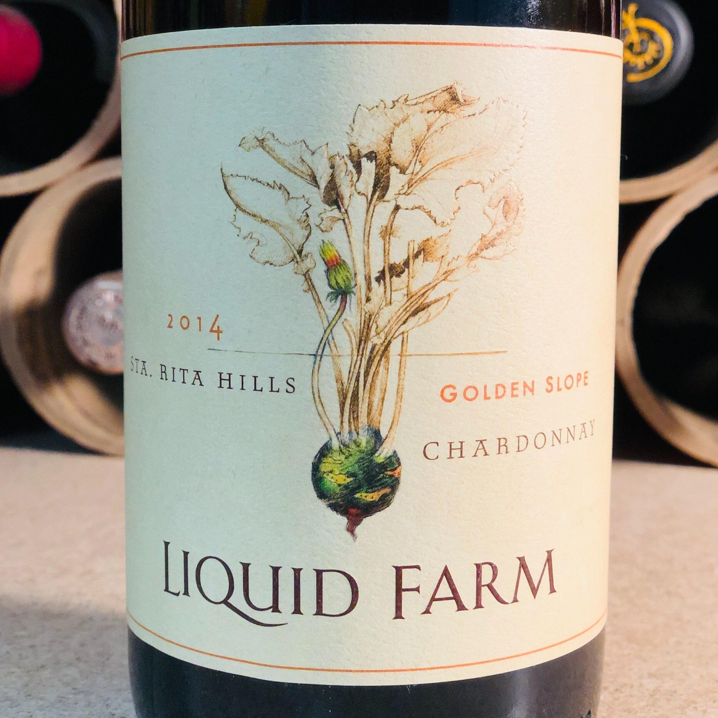 Liquid Farm, Santa Maria Valley, Golden Slope Chardonnay 2014