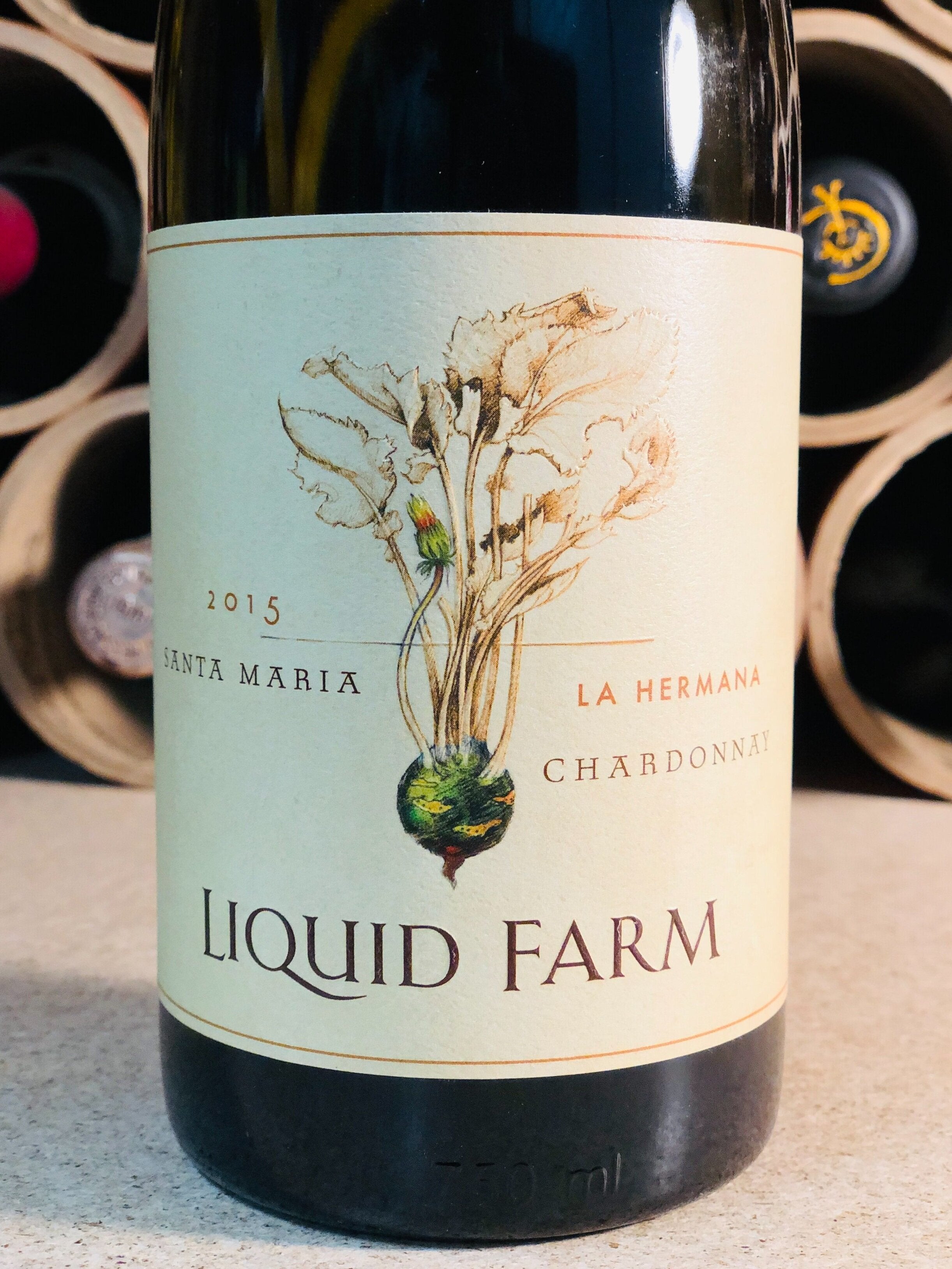 Liquid Farm, Santa Rita Hills, La Hermana, Chardonnay 2015