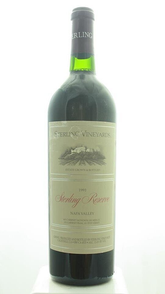Sterling Vineyards, Napa Valley, Proprietary Red Sterling Reserve 1991