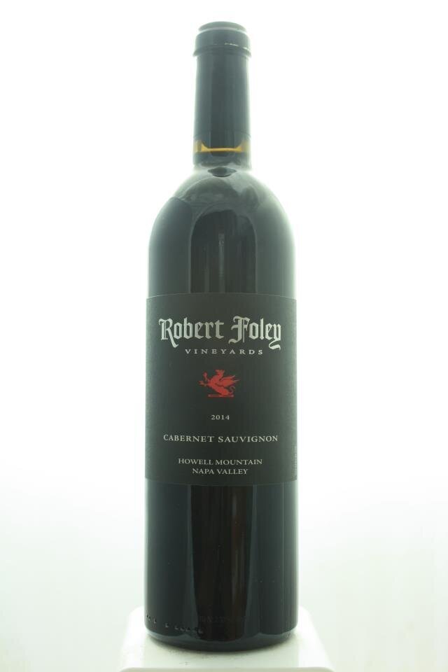 Robert Foley, Howell Mountain, Napa Valley, Cabernet Sauvignon 2014