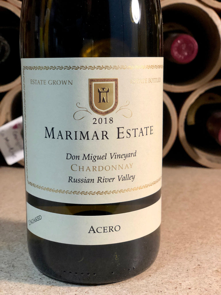 Marimar Estate, Don Miguel Vineyard, Acero, Chardonnay 2018