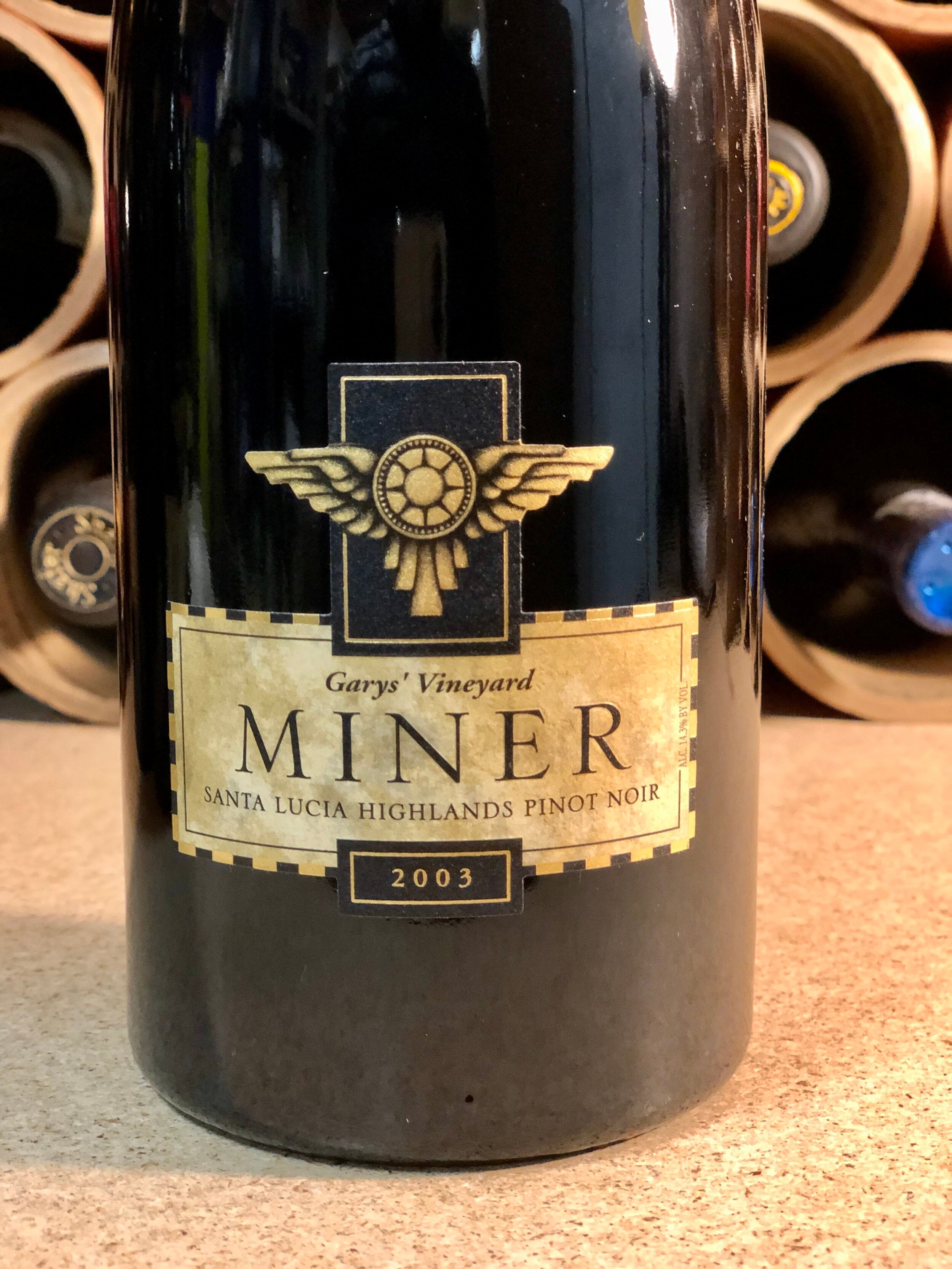 Miner, Santa Lucia Highlands, Gary's Vineyard, Pinot Noir 2003