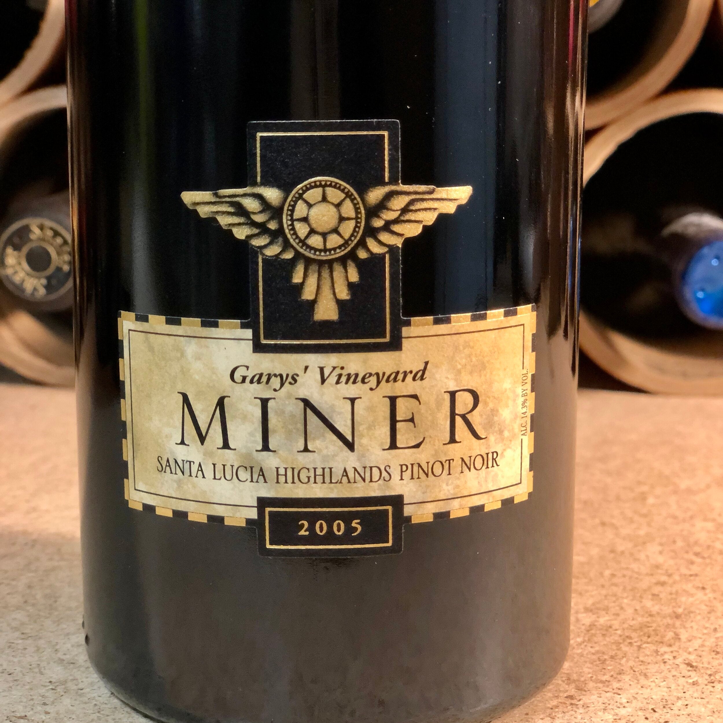 Miner, Santa Lucia Highlands, Gary's Vineyard, Pinot Noir 2005