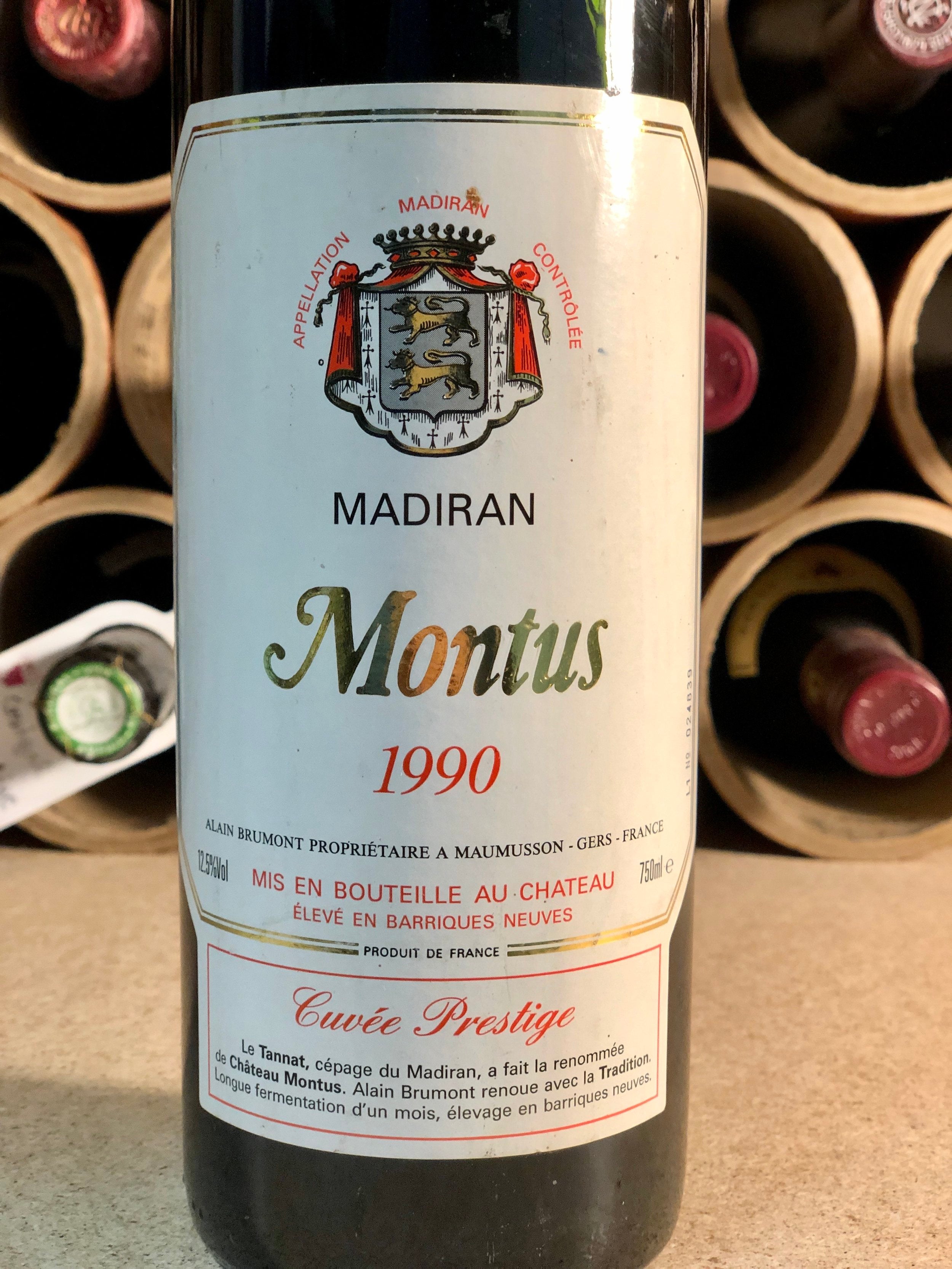 Montus, Madiran, Cuvee Prestige 1990