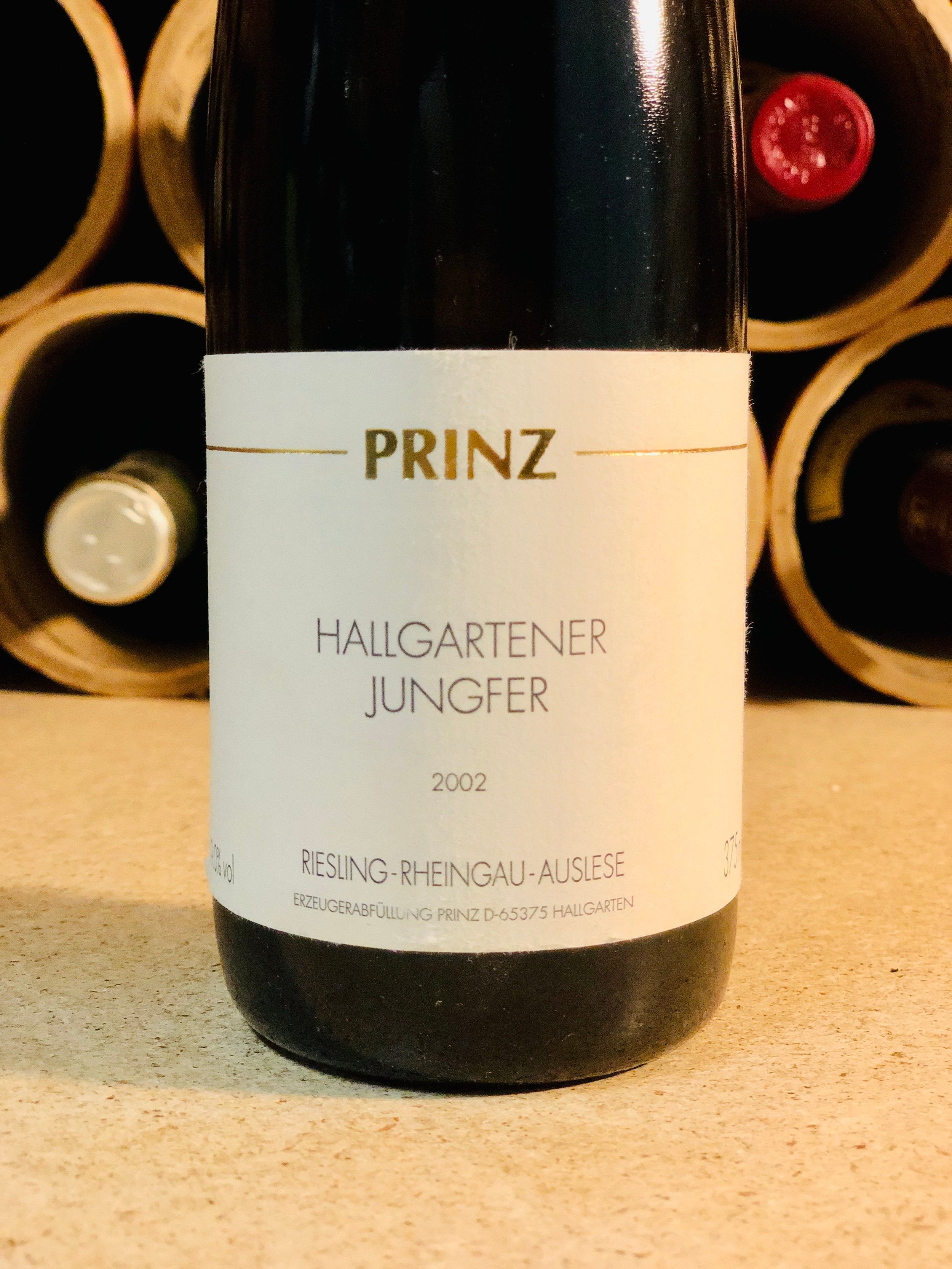 Prinz, Hallgartener Jungfer, Riesling Auslese 2002 (375ml)