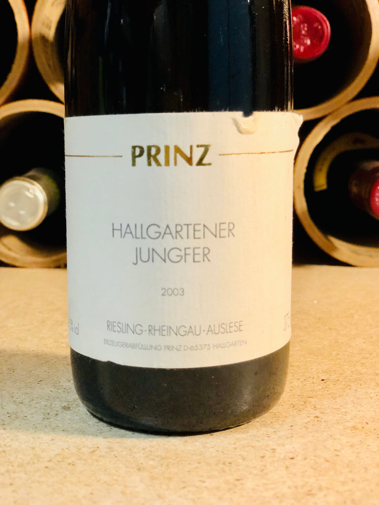 Prinz, Hallgartener Jungfer, Riesling Auslese 2003 (375ml)