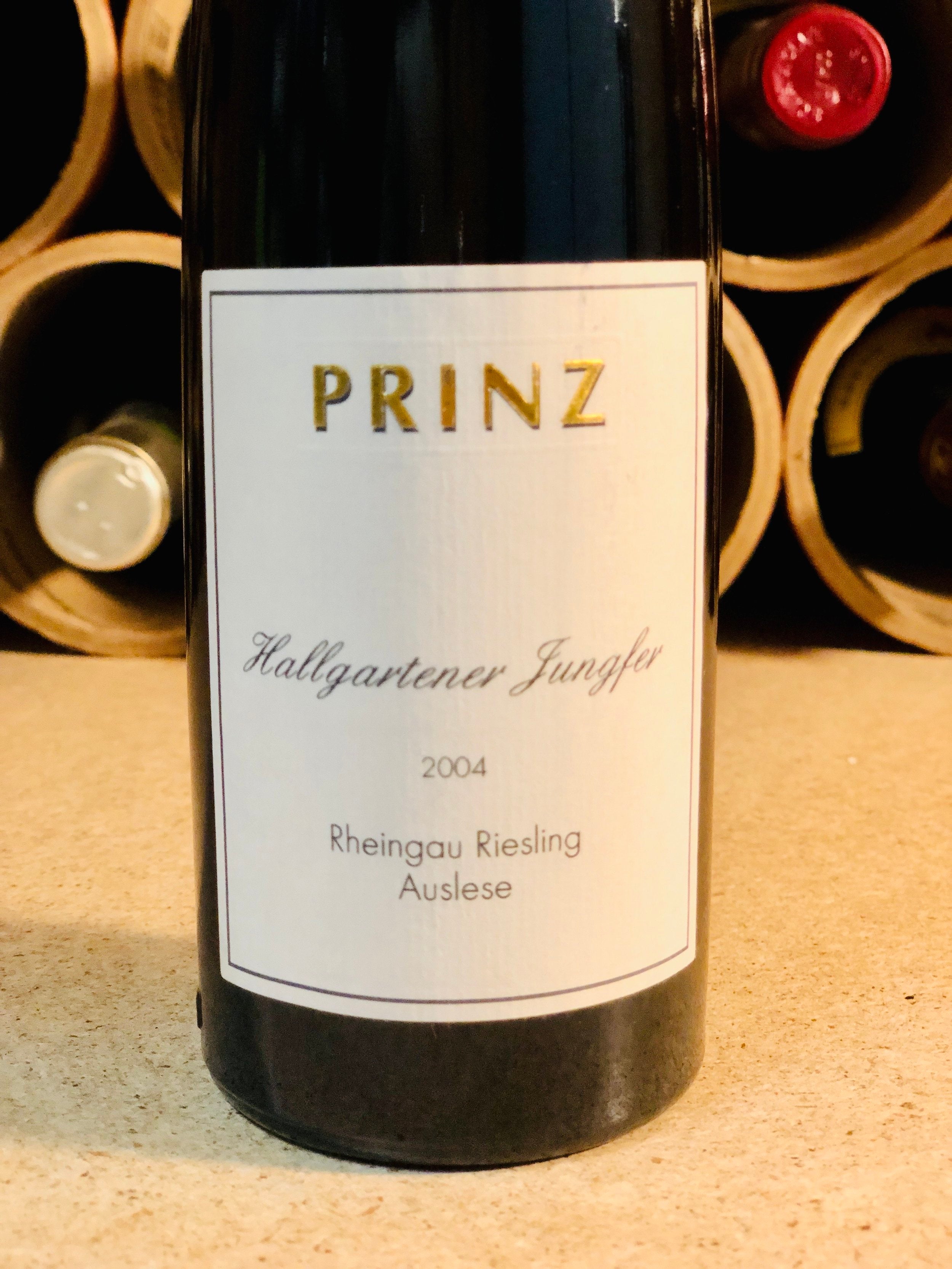 Prinz, Hallgartener Jungfer, Riesling Auslese 2004 (375ml)