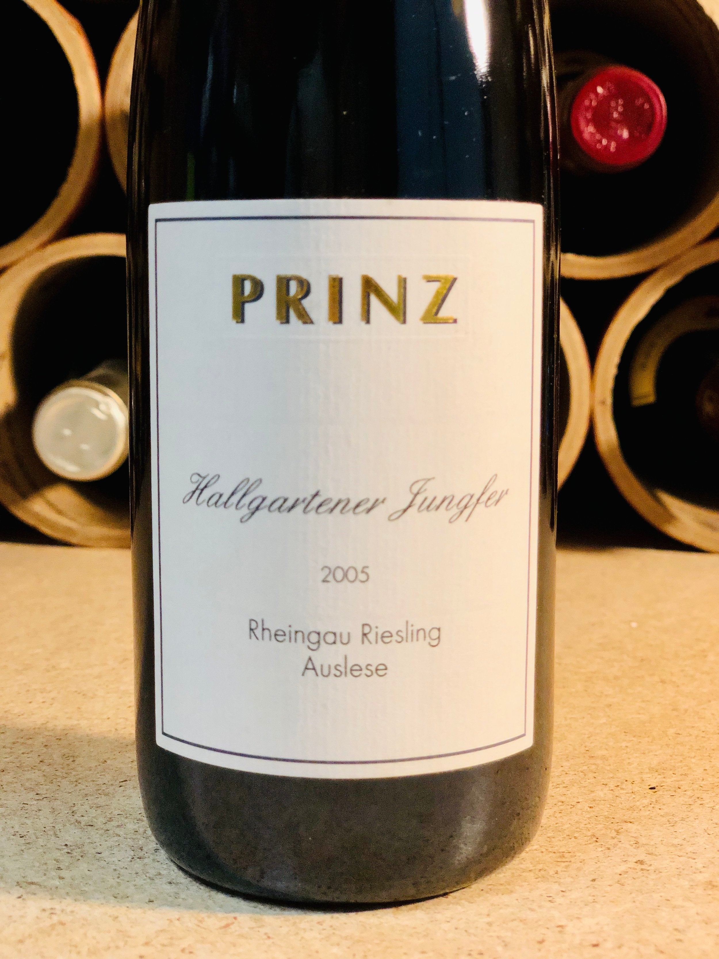 Prinz, Hallgartener Jungfer, Riesling Auslese 2005 (375ml)