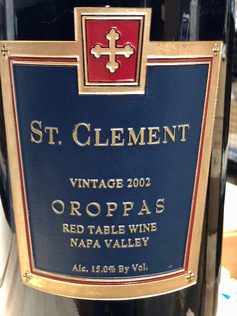 St. Clement, Napa Valley, Oroppas, Cabernet Sauvignon 2002 (6.0L)