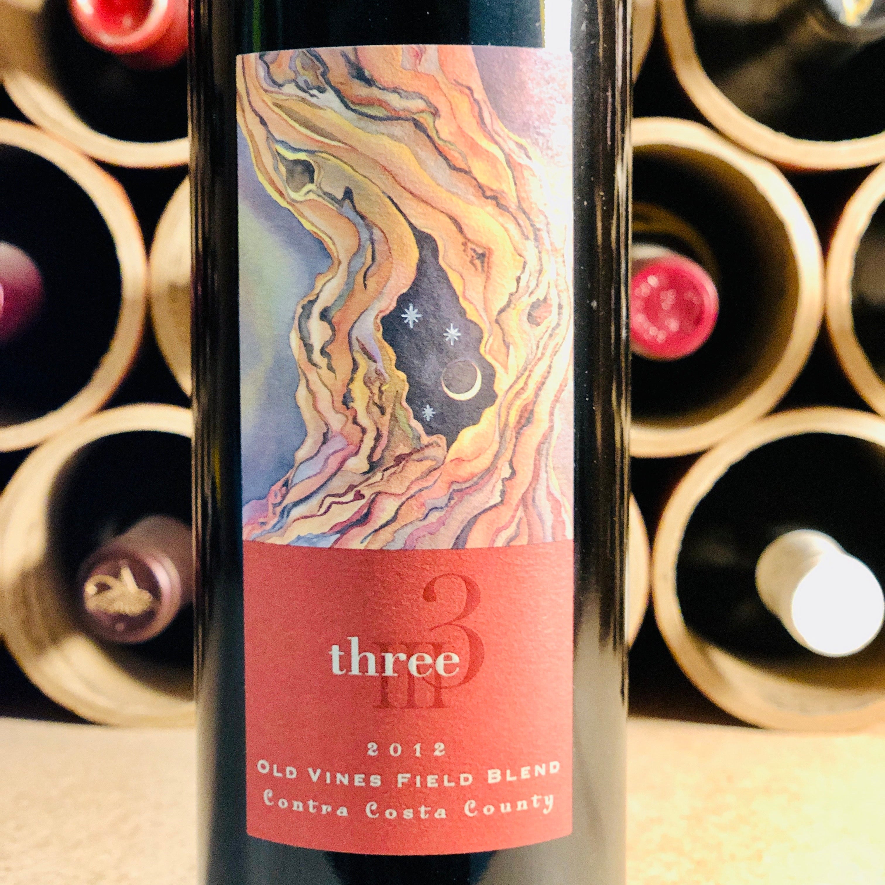 Three, Conta Costa County, Old Vines Field Blend 2012 