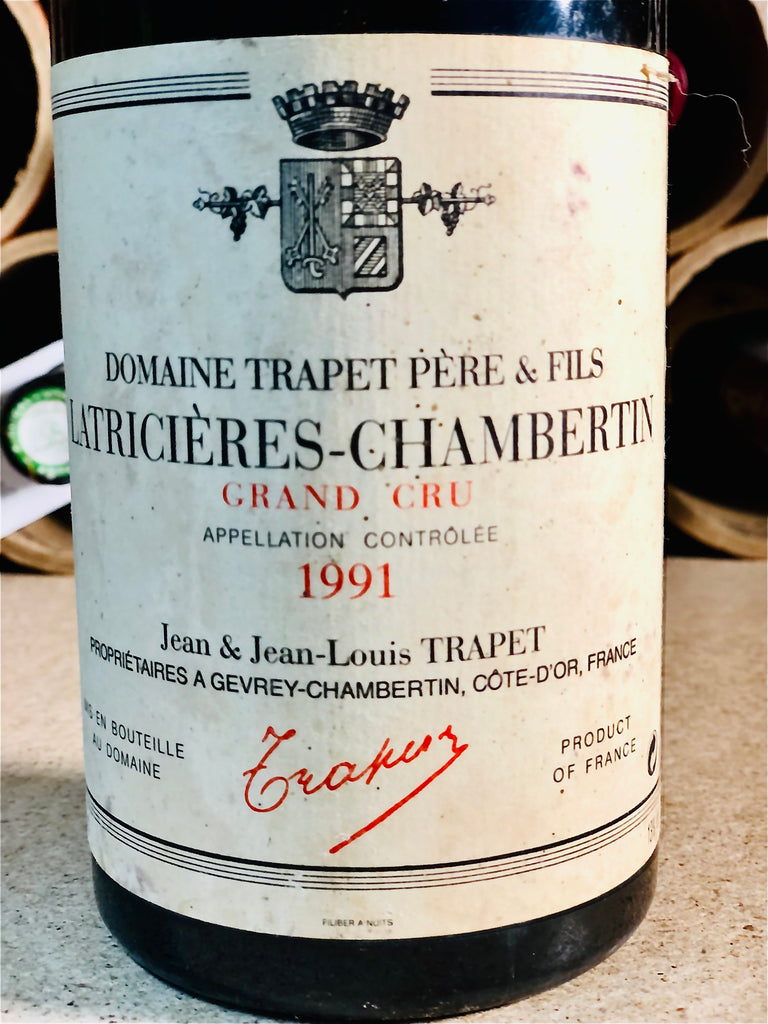 Domaine Trapet Pere et Fils, Latricieres Chambertin 1991